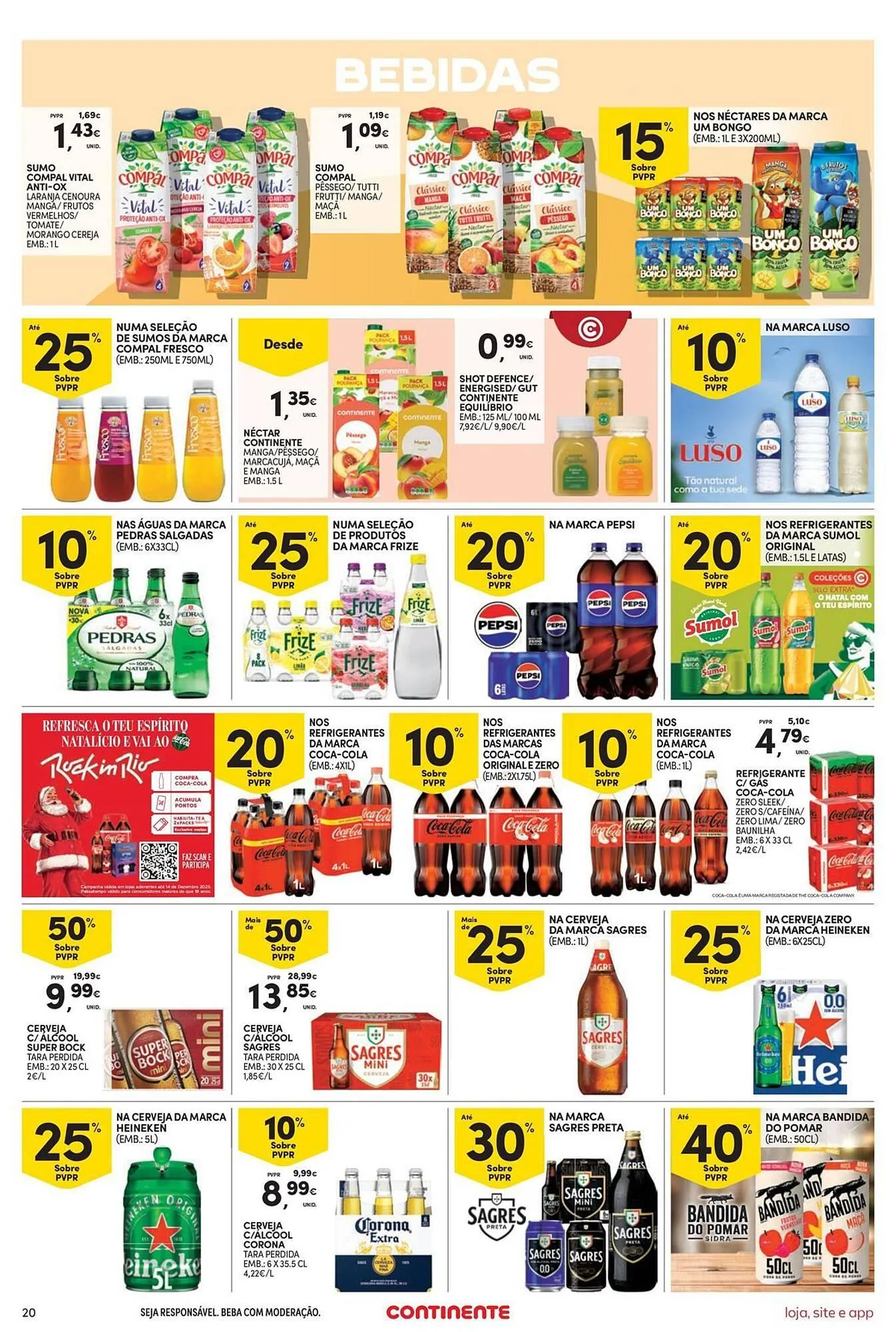 Folheto Folheto Continente Bom dia de 9 de dezembro até 15 de dezembro 2025 - Pagina 20
