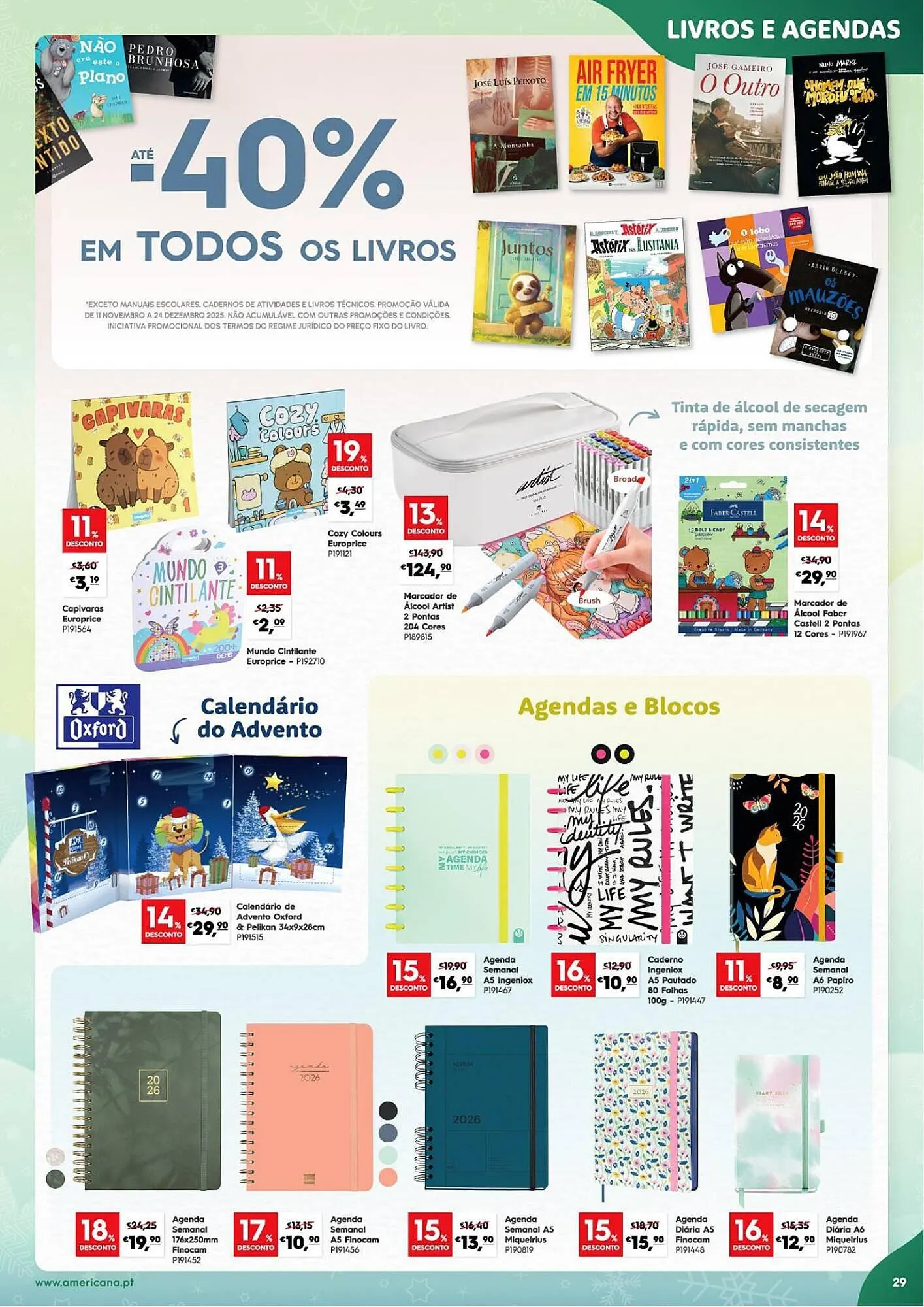 Folheto Catálogo Americana de 11 de novembro até 24 de dezembro 2025 - Pagina 29