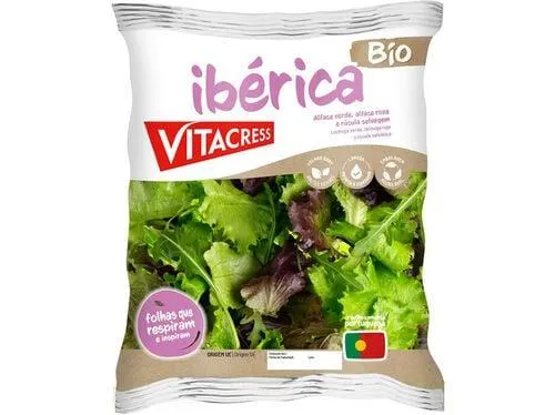 salada ibérica bio vitacress 100g