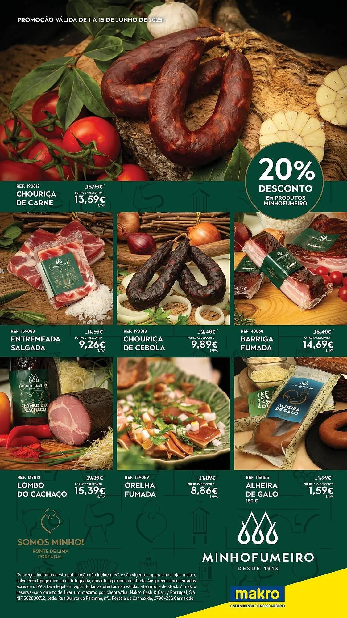 Folheto Folheto Makro de 1 de junho até 15 de junho 2025 - Pagina 1