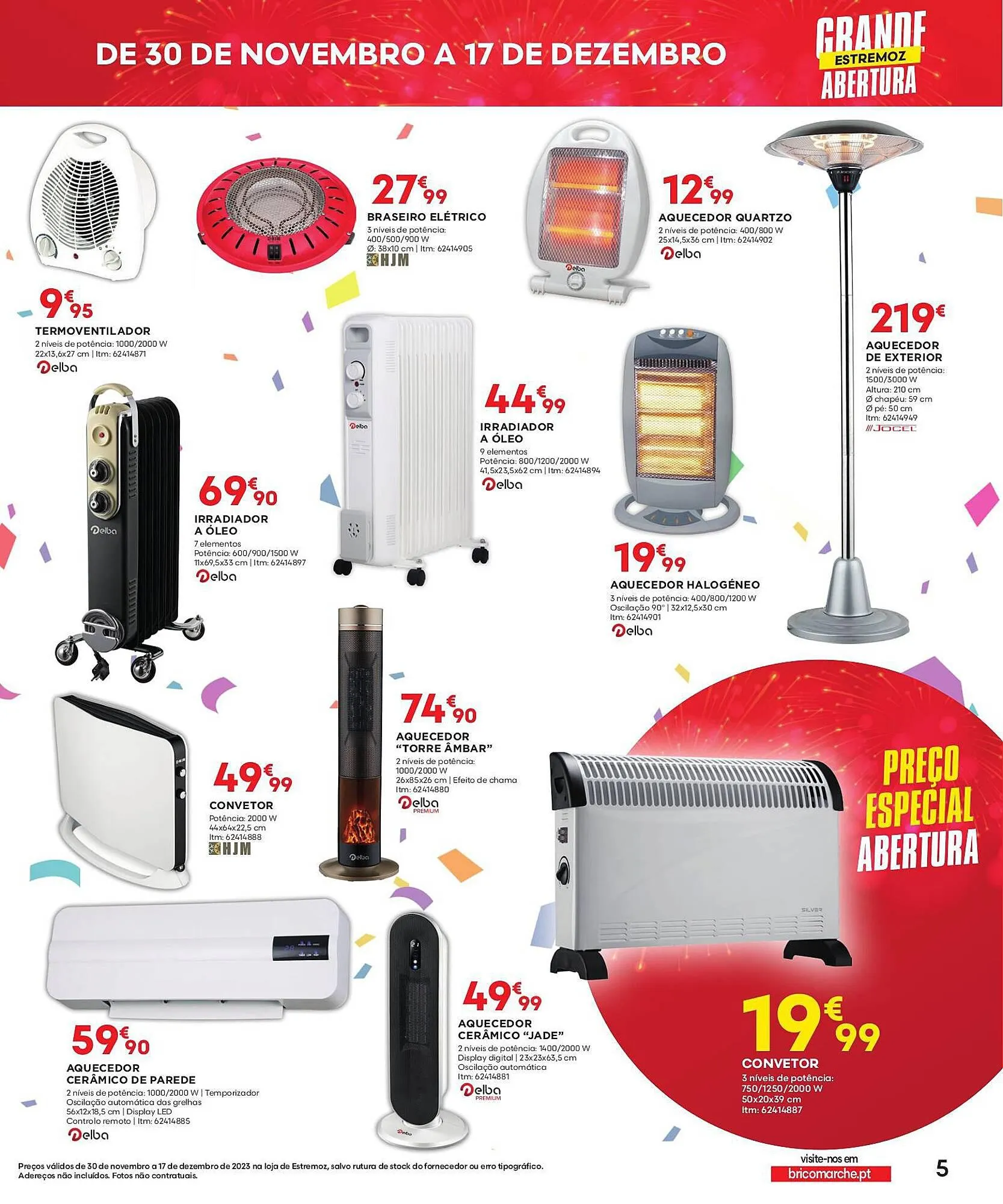 Folheto Folheto Bricomarché de 30 de novembro até 17 de dezembro 2023 - Pagina 5