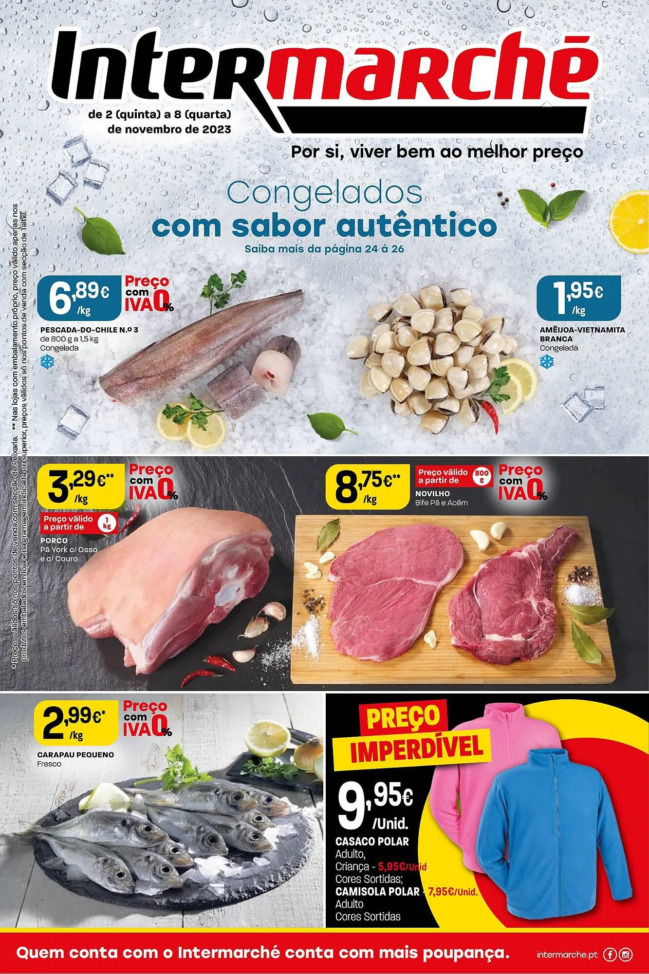 Folheto Folheto Intermarché de 2 de novembro até 8 de novembro 2023 - Pagina 1