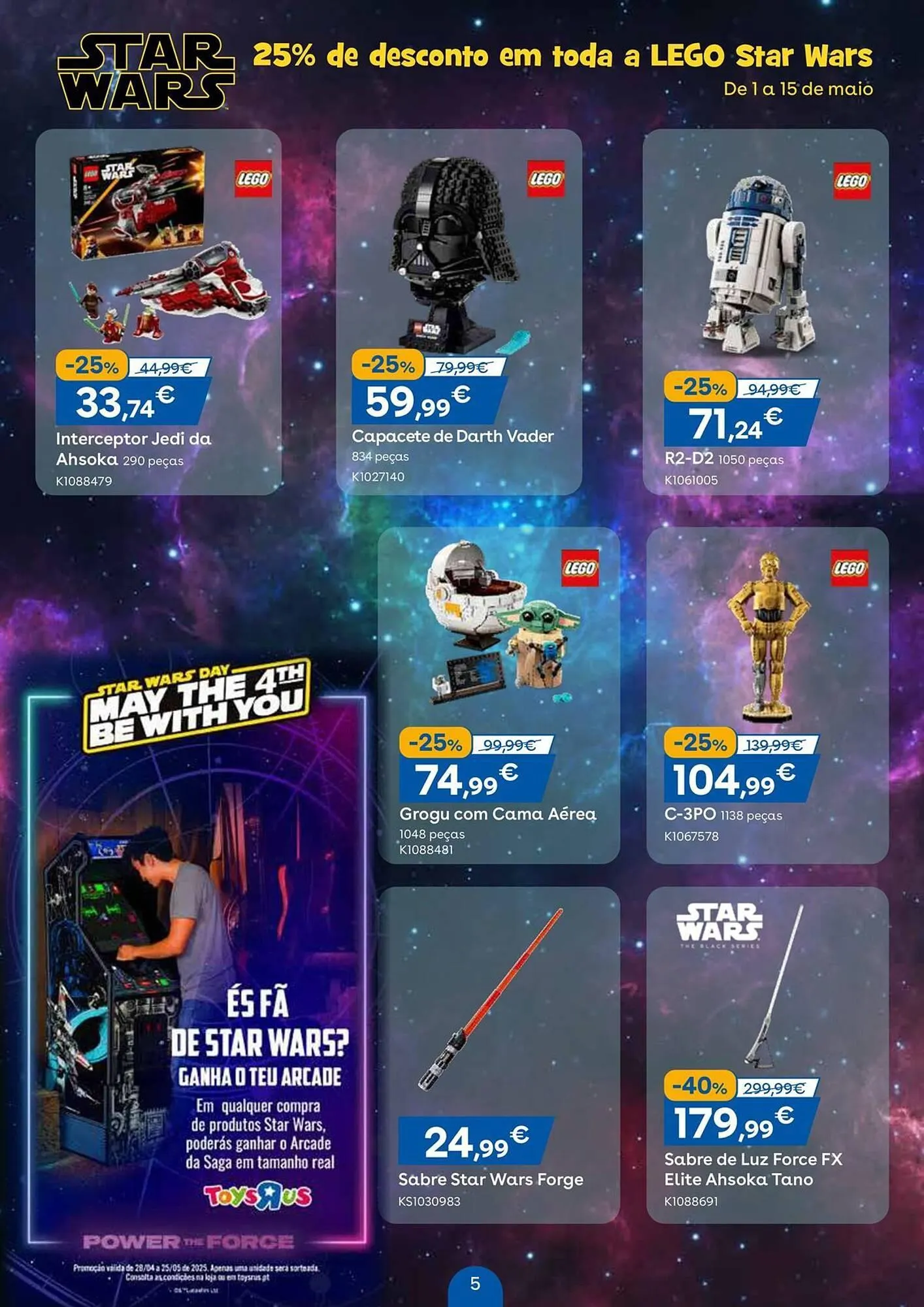 Folheto Folheto Toys R Us de 5 de maio até 25 de maio 2025 - Pagina 5