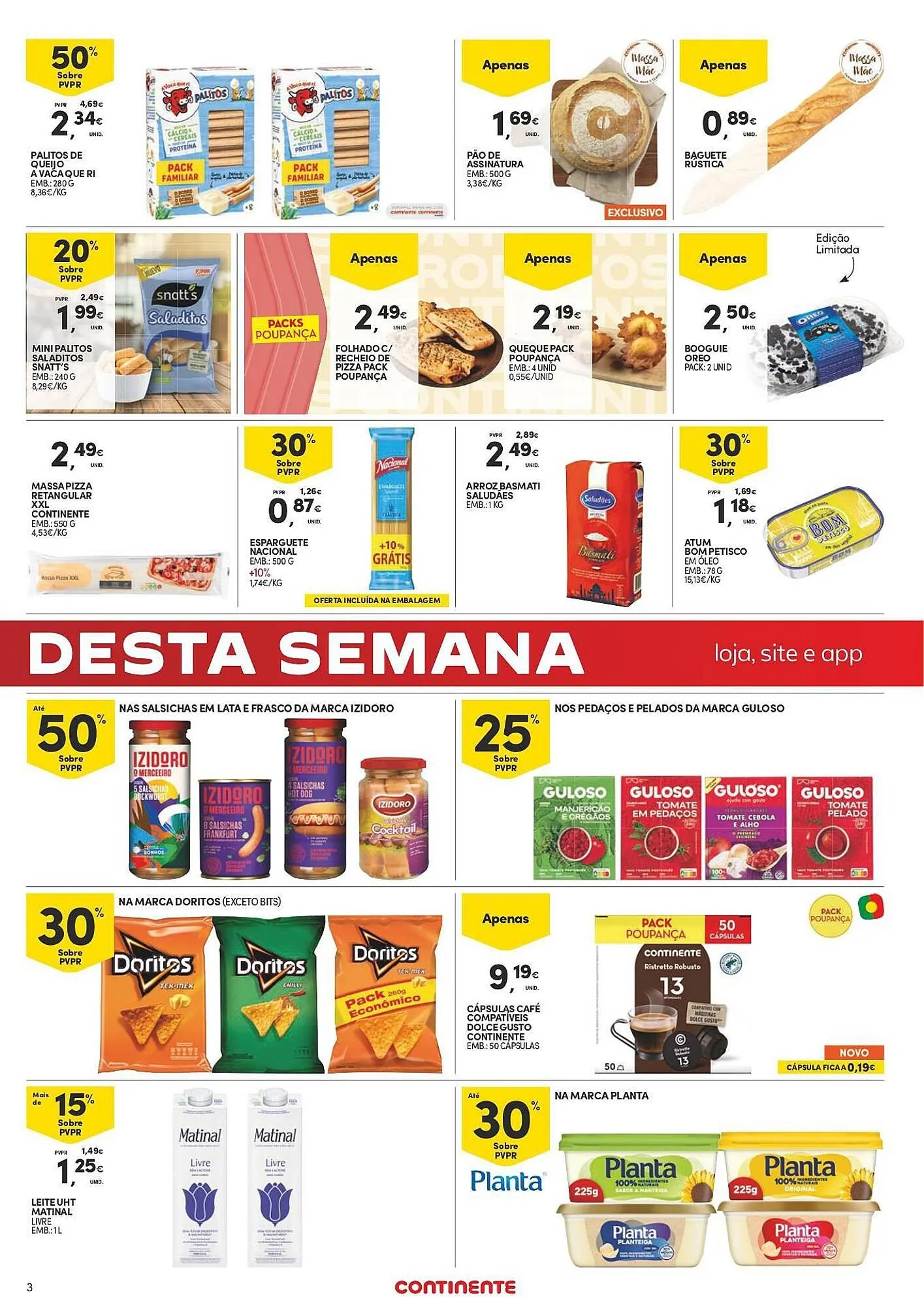 Folheto Folheto Continente Fim de Semana de 26 de abril até 29 de abril 2024 - Pagina 3