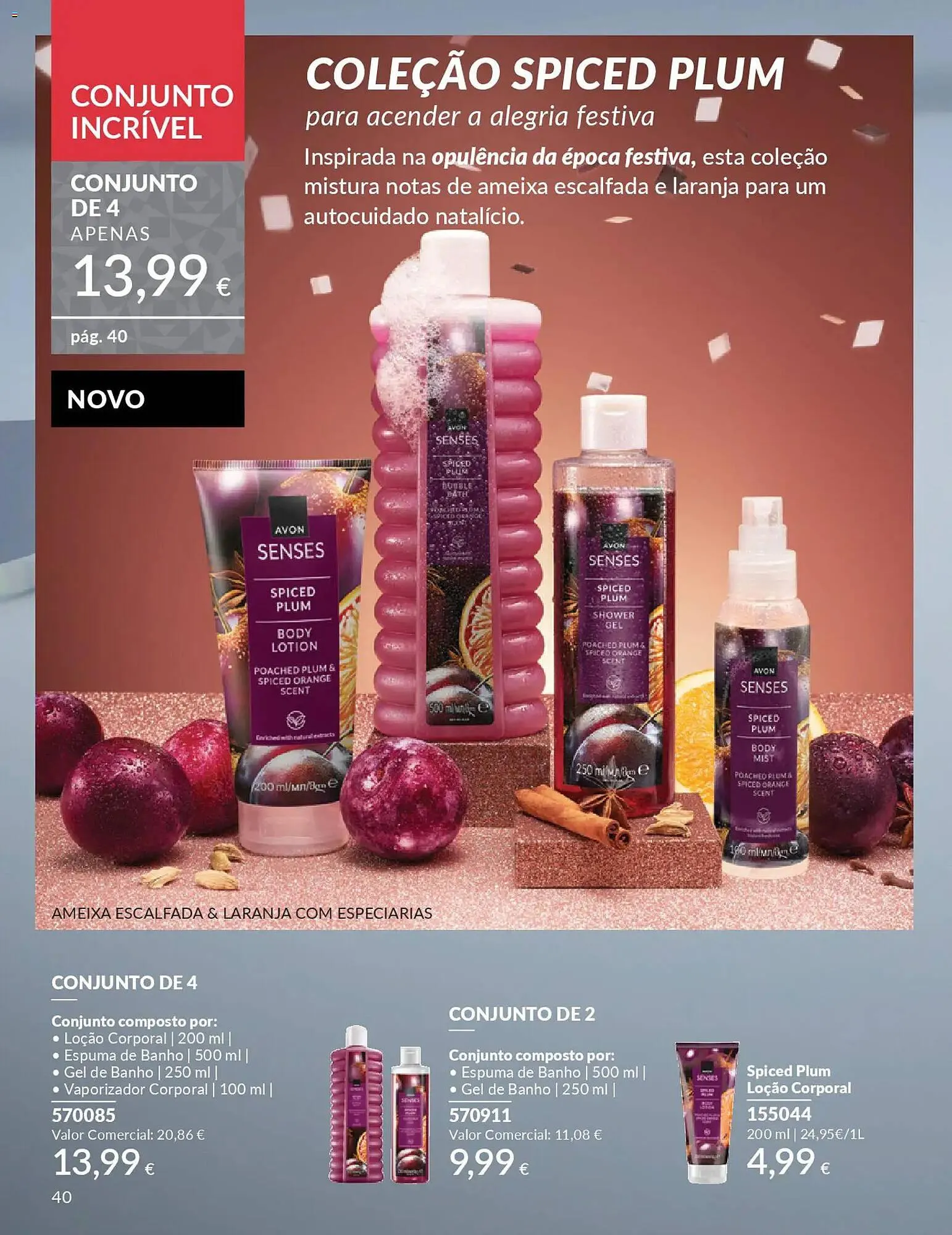 Folheto Catálogo Avon de 1 de novembro até 1 de dezembro 2025 - Pagina 40