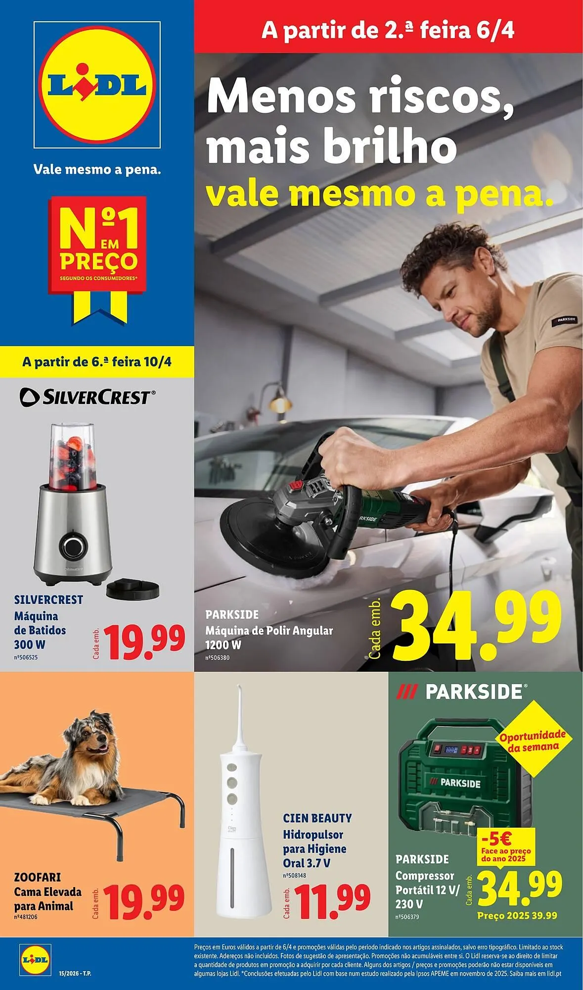 Folheto Folheto Lidl de 6 de abril até 12 de abril 2026 - Pagina 1