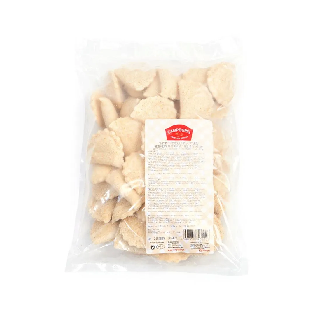 Rissóis de Camarão - Mini - Saco 50 un.