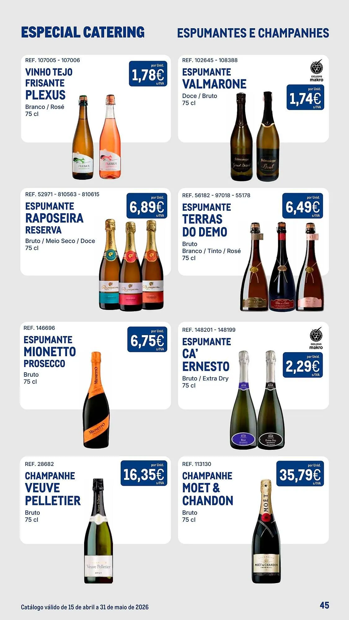 Folheto Catálogo Makro de 16 de abril até 31 de maio 2026 - Pagina 45