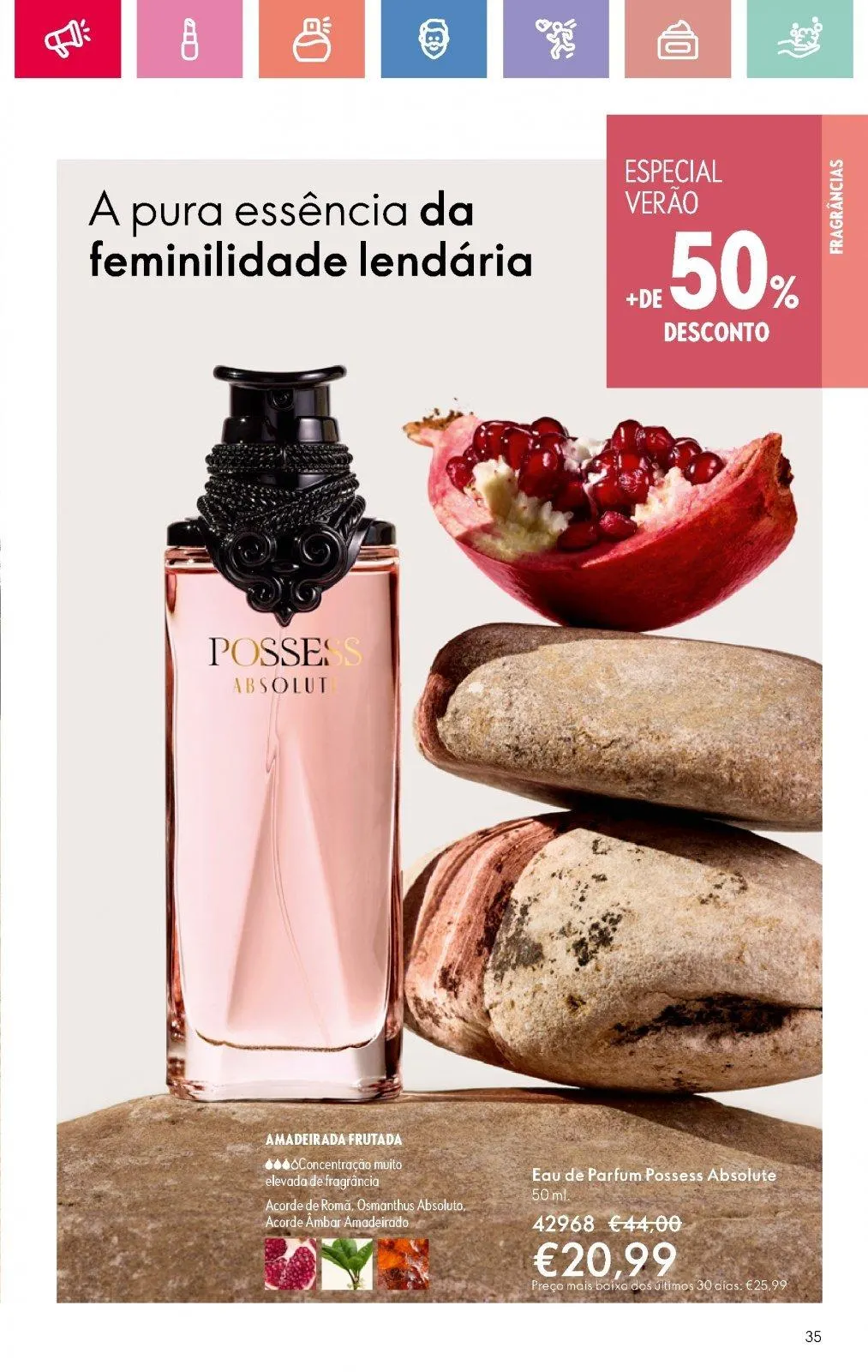Folheto Folheto de Oriflame até 05.07.2025 de 18 de junho até 5 de julho 2025 - Pagina 35