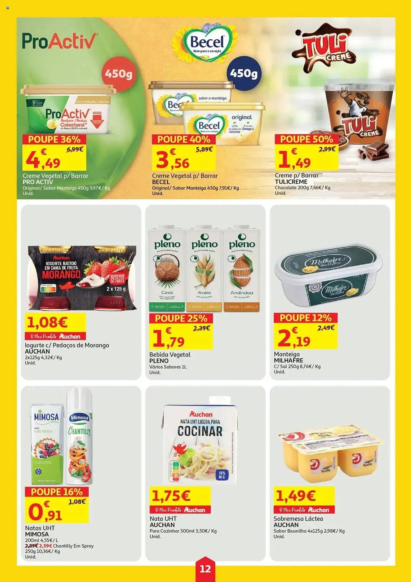 Folheto Folheto Auchan de 10 de julho até 17 de julho 2025 - Pagina 12