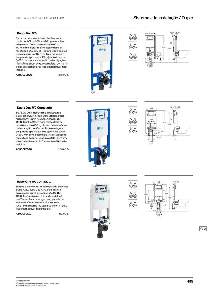 Folheto Soluções de Banho  de 6 de janeiro até 31 de dezembro 2025 - Pagina 491