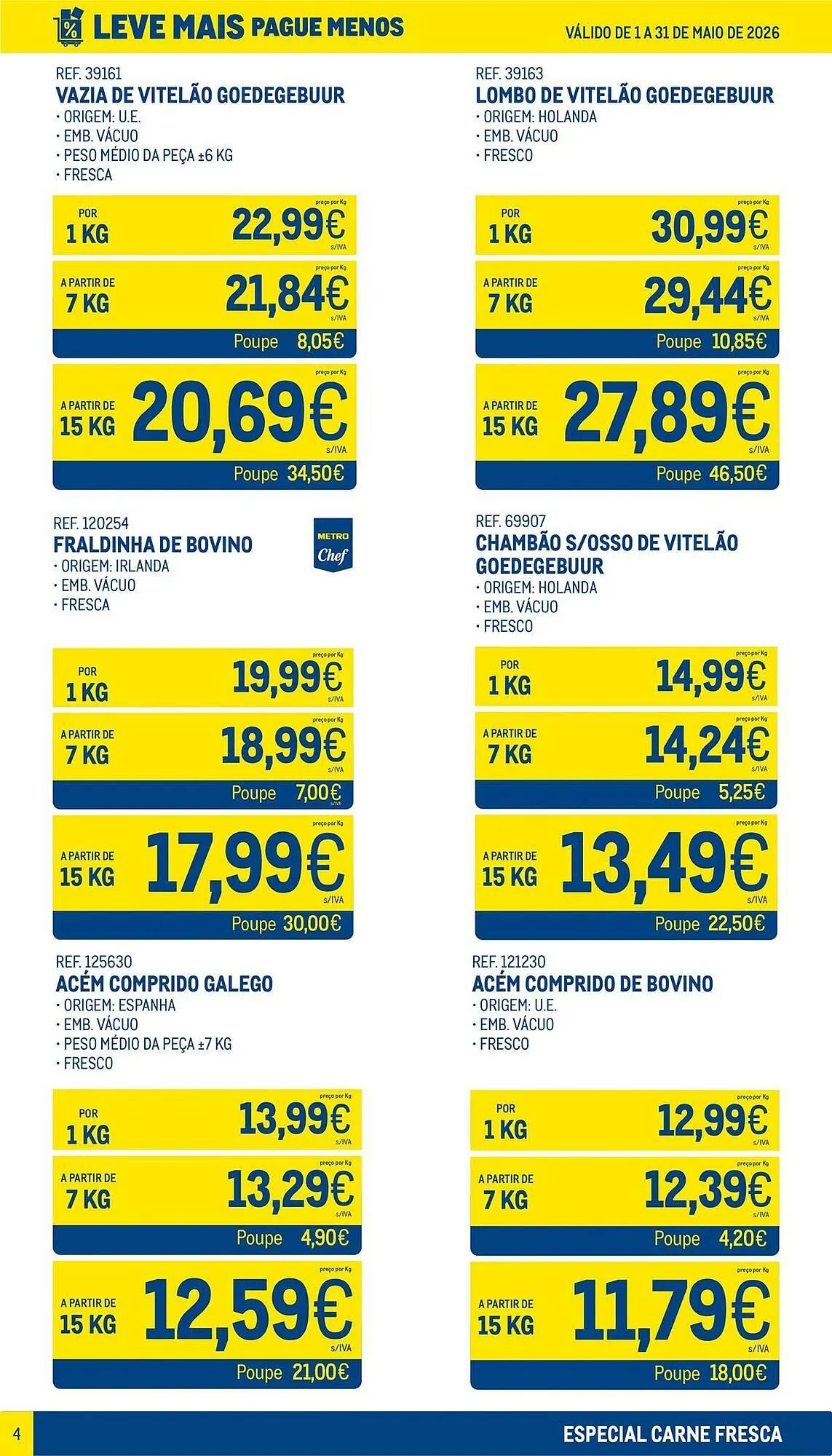 Folheto Catálogo Makro de 4 de maio até 31 de maio 2026 - Pagina 4
