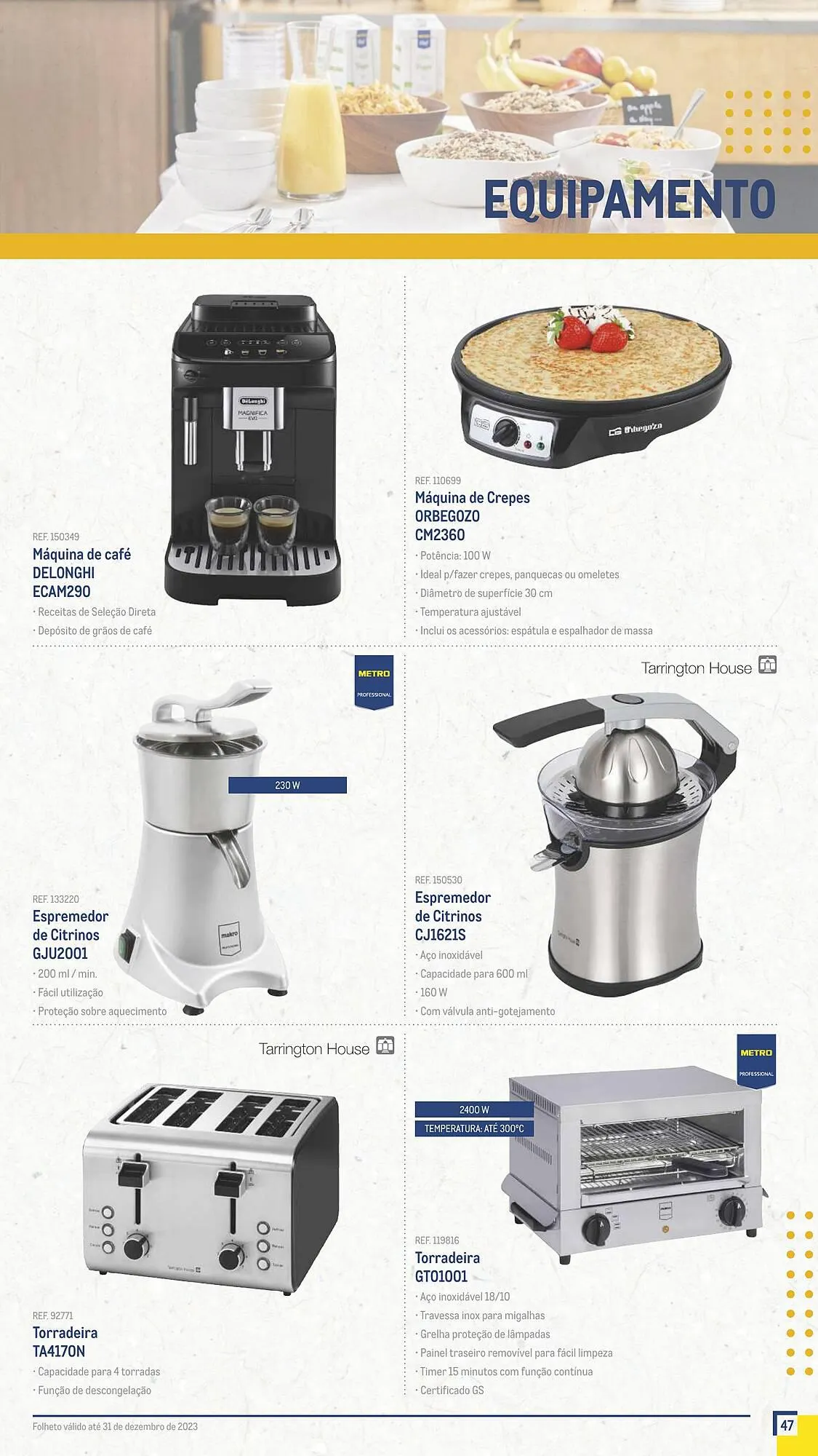 Folheto Folheto Makro de 5 de setembro até 30 de setembro 2023 - Pagina 47