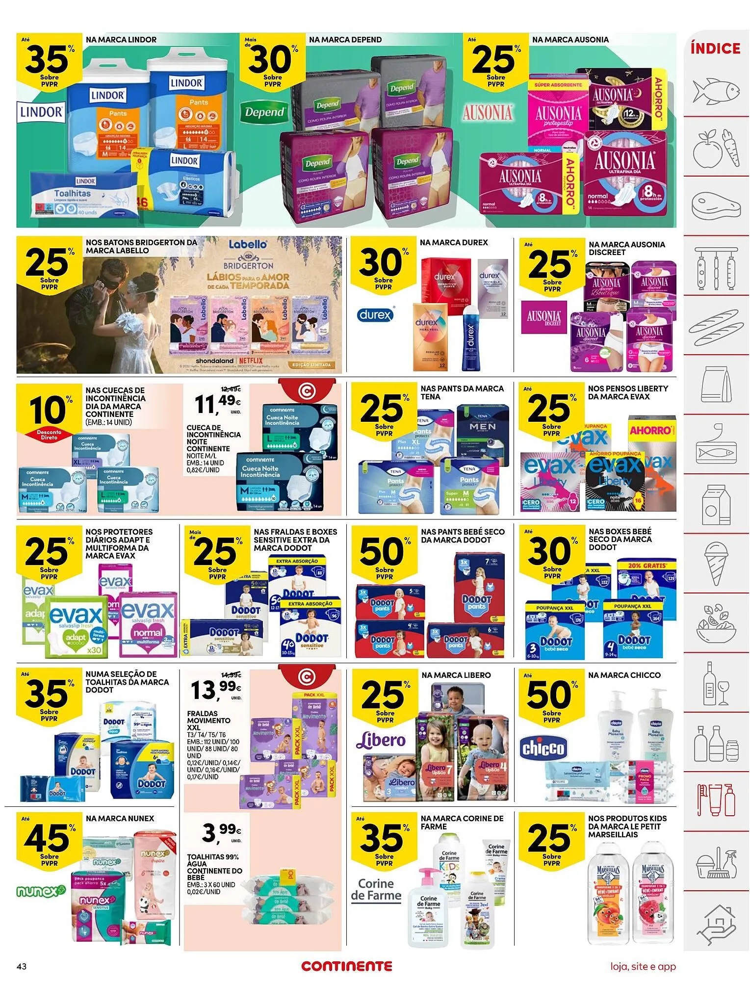 Folheto Folheto Continente de 7 de abril até 13 de abril 2026 - Pagina 43