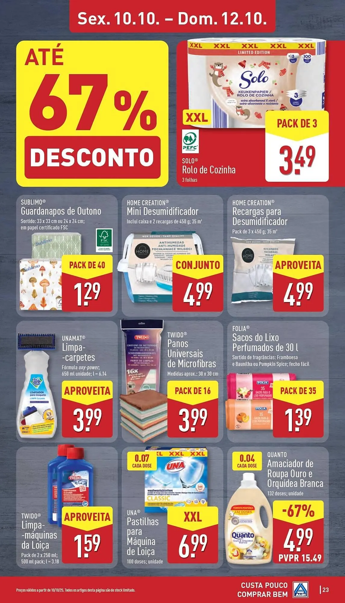 Folheto Folheto ALDI de 6 de outubro até 12 de outubro 2025 - Pagina 23