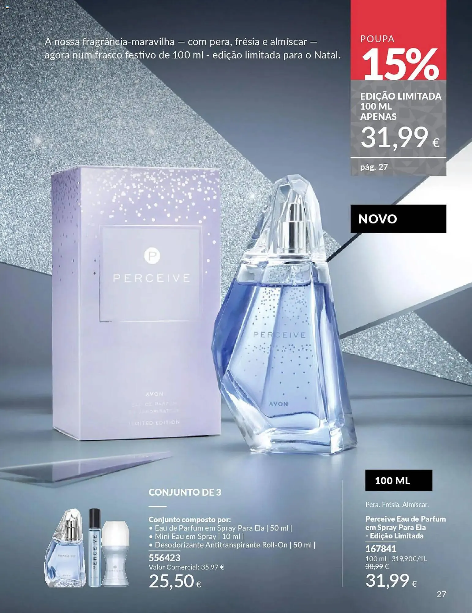 Folheto Catálogo Avon de 1 de dezembro até 1 de janeiro 2026 - Pagina 27