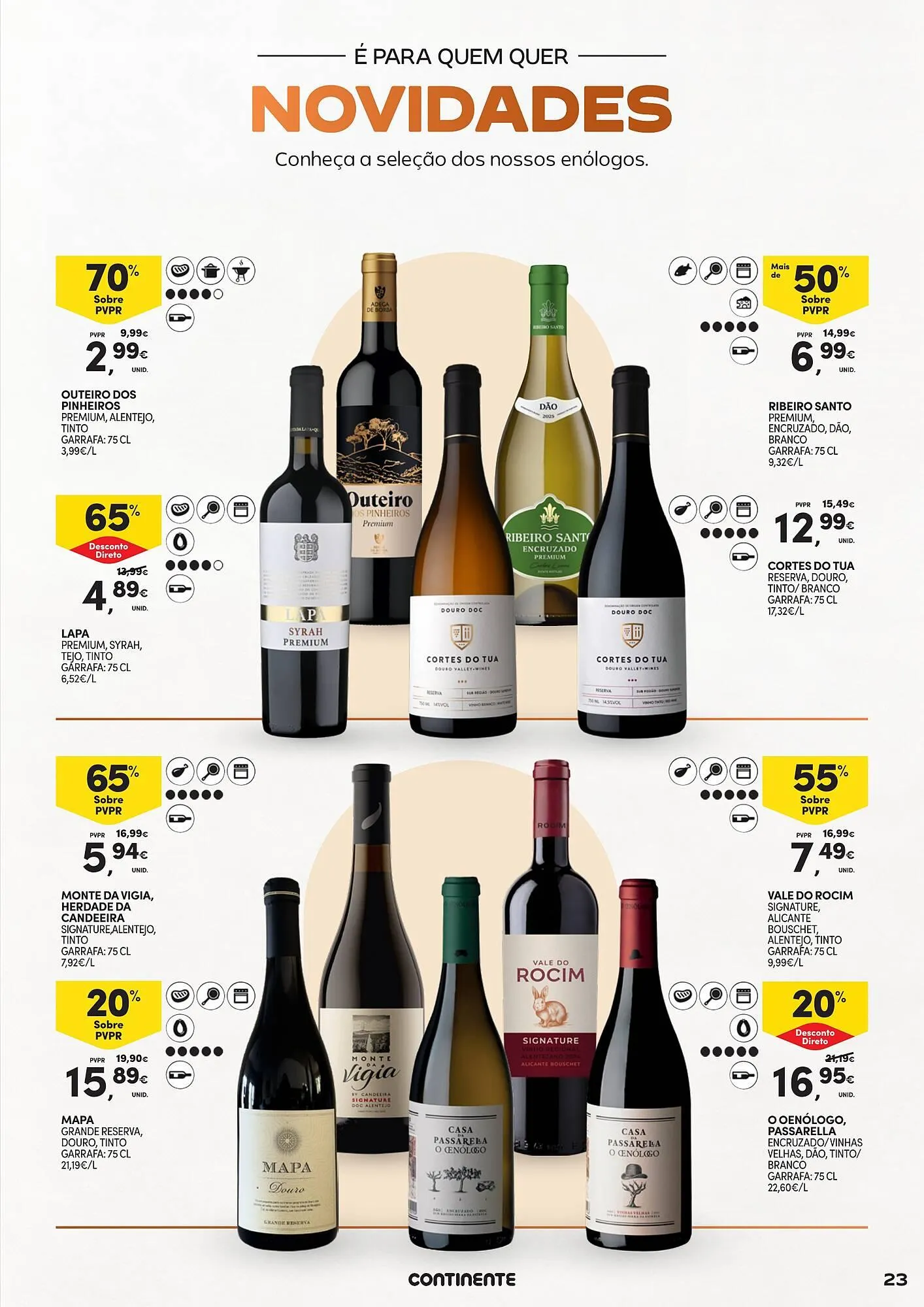 Folheto Folheto Continente de 3 de fevereiro até 22 de fevereiro 2026 - Pagina 23