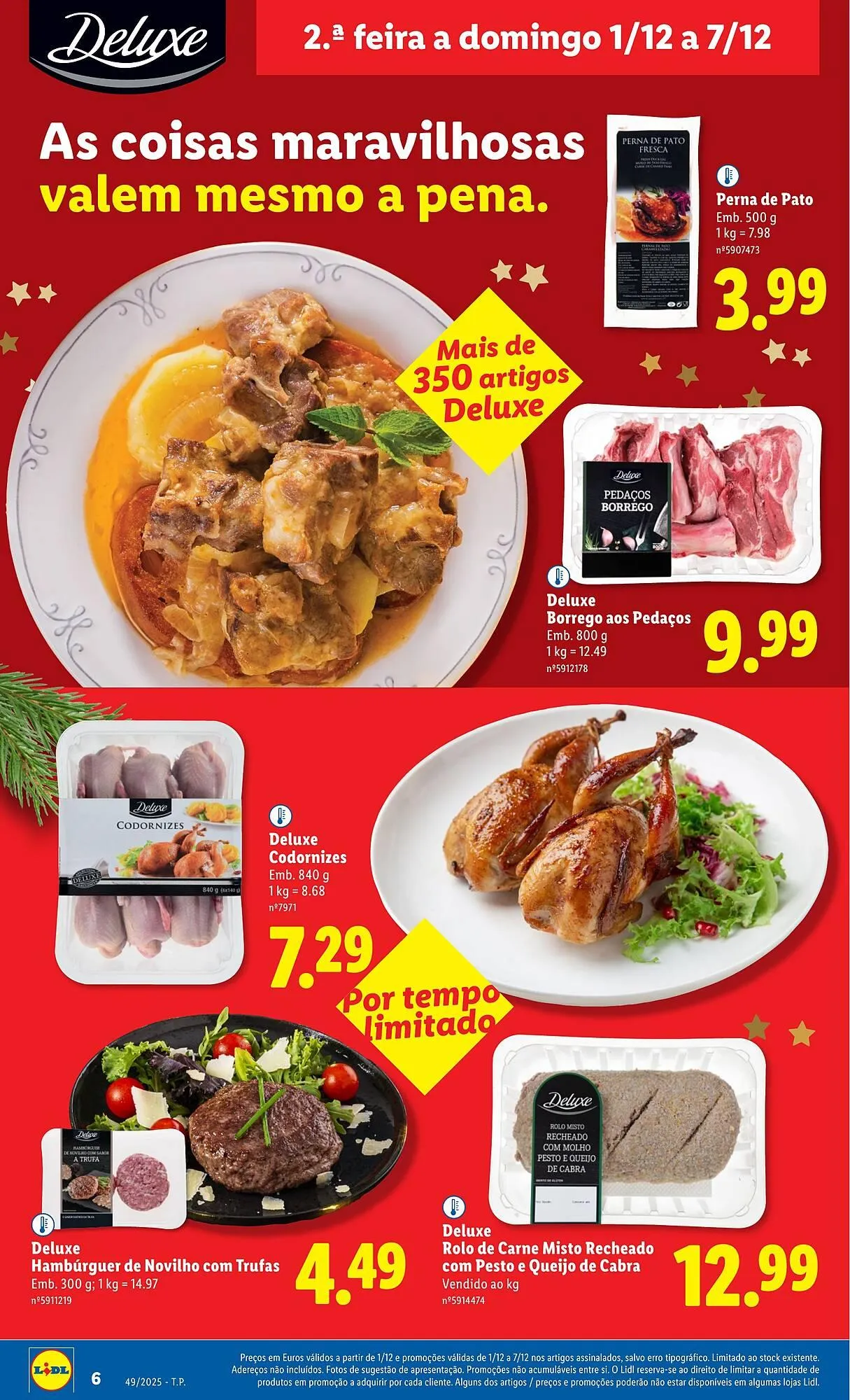 Folheto Folheto Lidl de 1 de dezembro até 7 de dezembro 2025 - Pagina 6