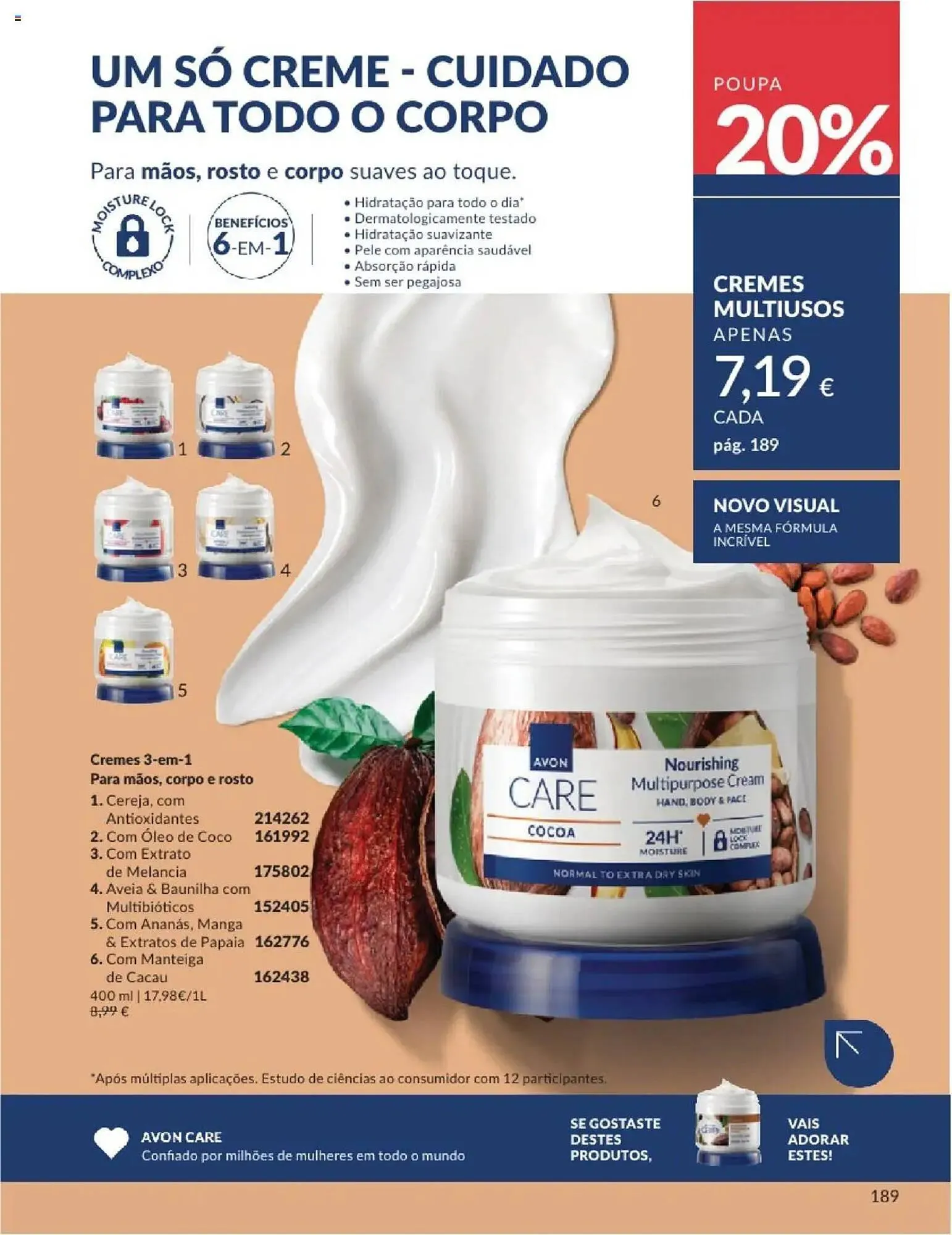 Folheto Folheto Avon de 1 de maio até 31 de maio 2025 - Pagina 189