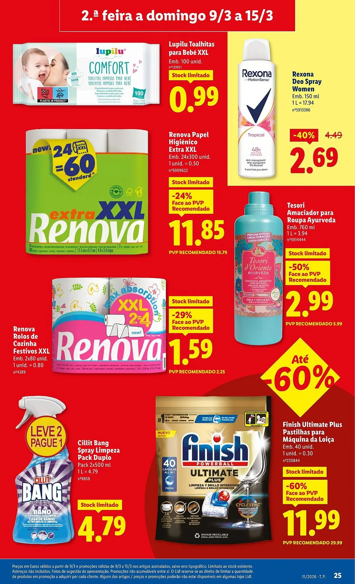 Folheto Folheto Lidl de 9 de março até 15 de março 2026 - Pagina 25