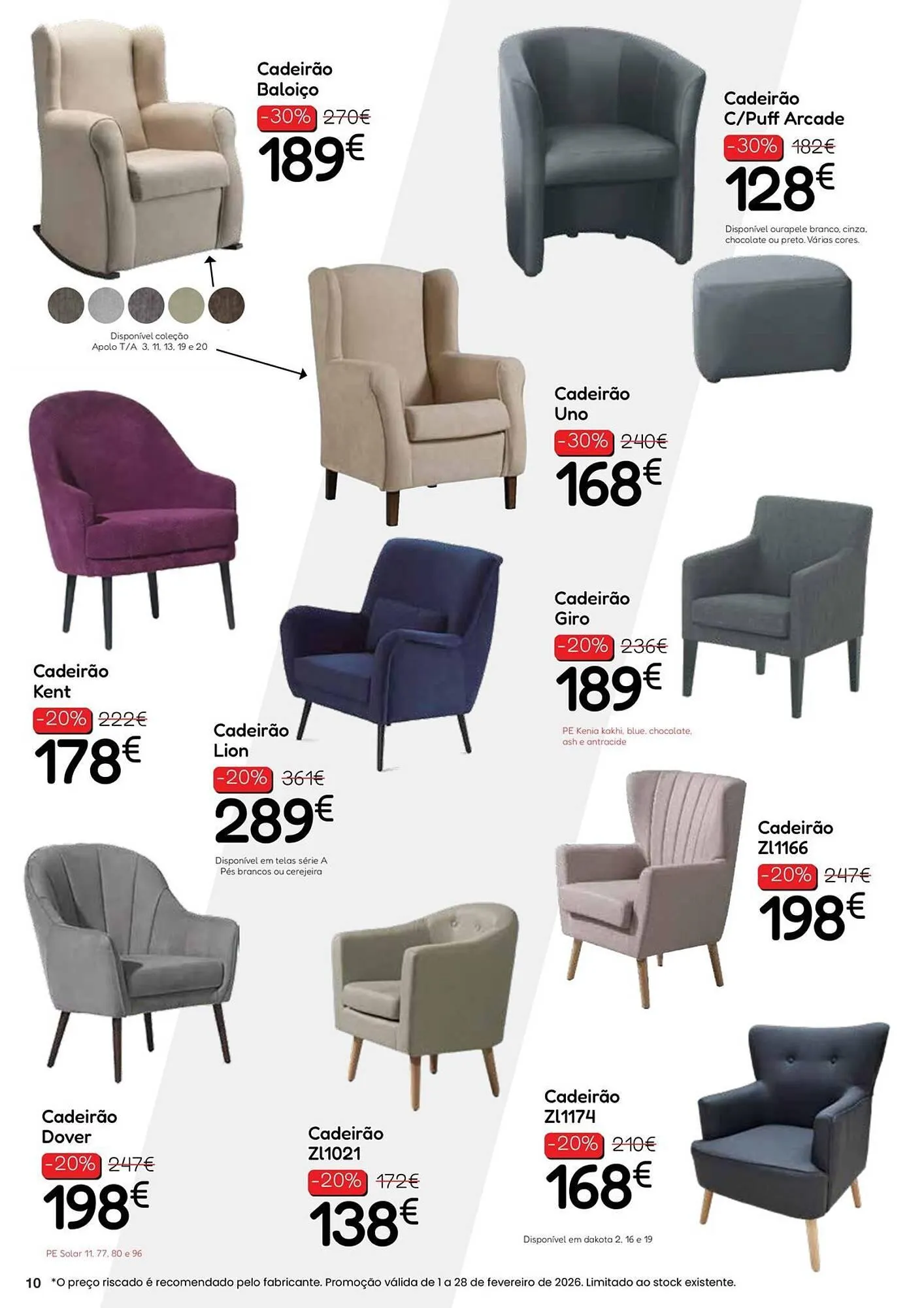 Folheto Folheto Hiper Centro do Móvel de 2 de fevereiro até 28 de fevereiro 2026 - Pagina 10