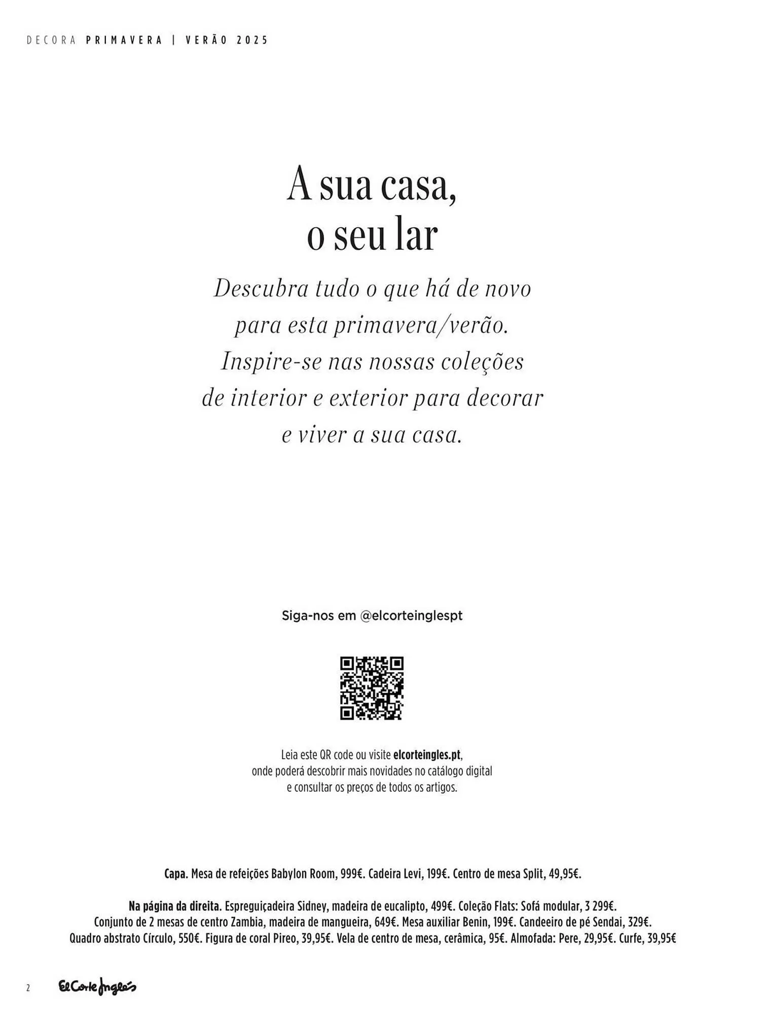 Folheto Folheto El Corte Inglés de 16 de setembro até 31 de dezembro 2025 - Pagina 2