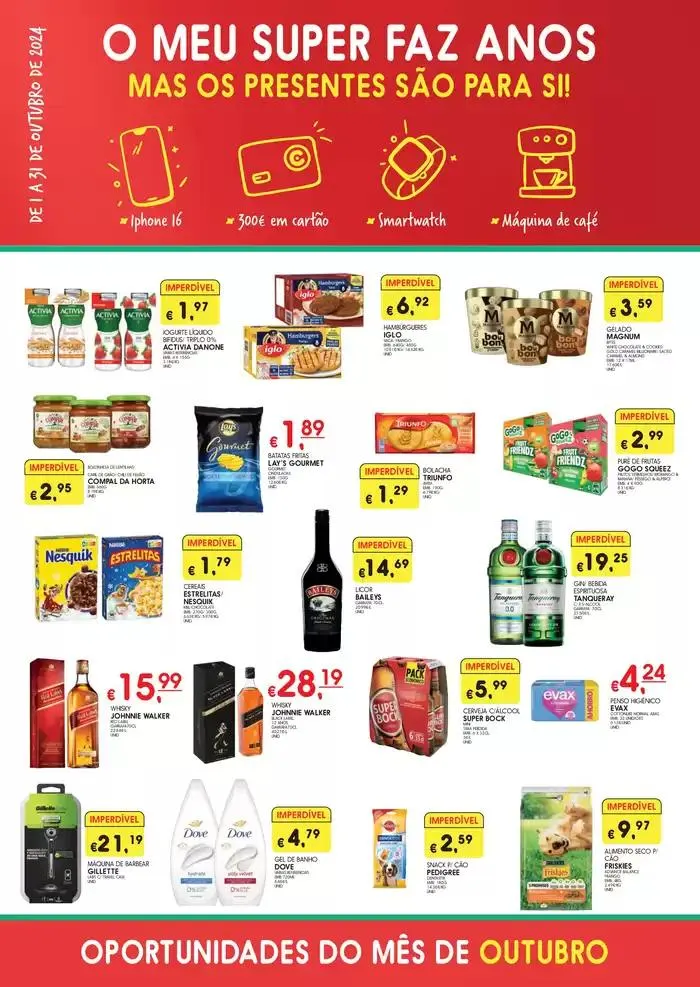 Folheto Folheto Meu Super ! de 2 de outubro até 31 de outubro 2024 - Pagina 1