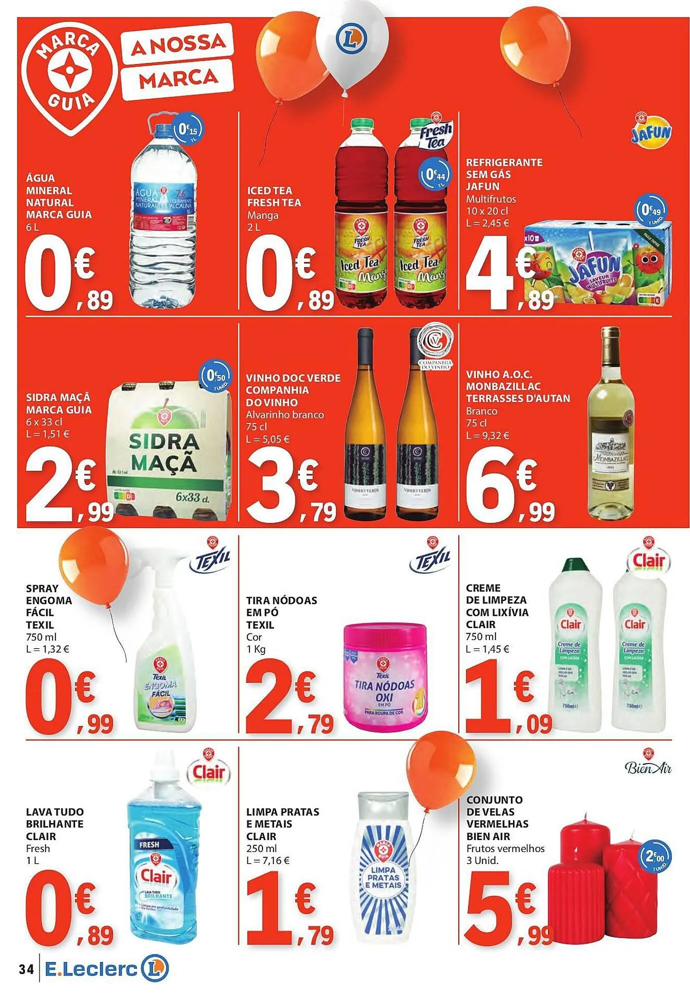 Folheto Folheto E.Leclerc de 30 de outubro até 5 de novembro 2025 - Pagina 34