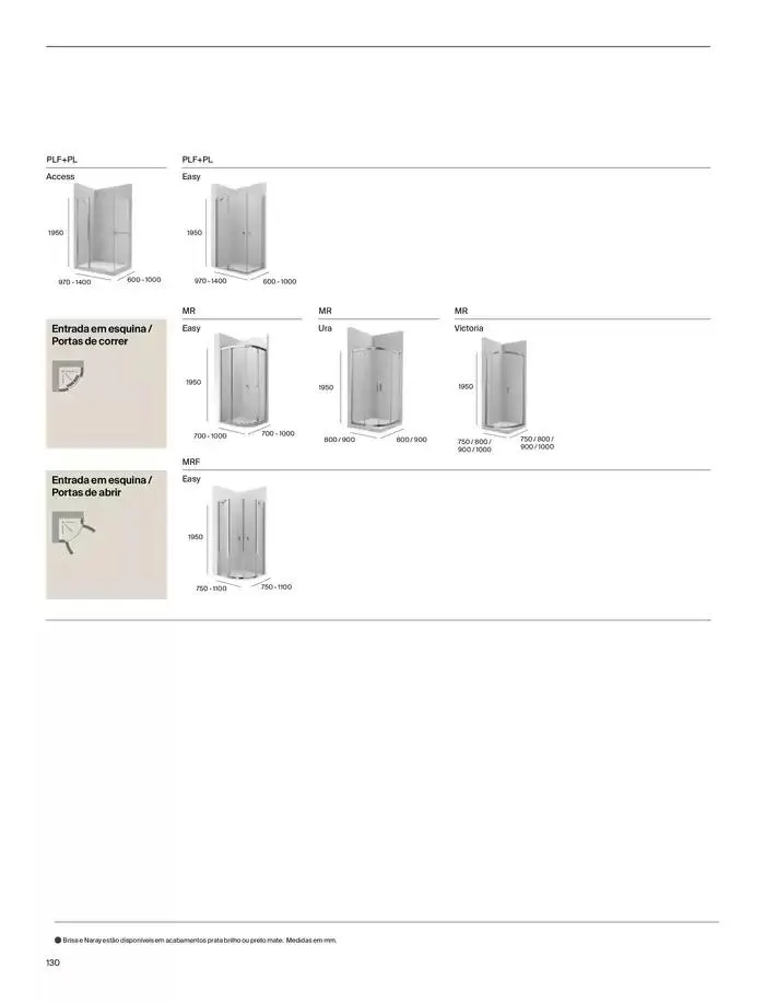 Folheto SOLUÇÕES DE BANHO  de 6 de janeiro até 31 de dezembro 2025 - Pagina 132