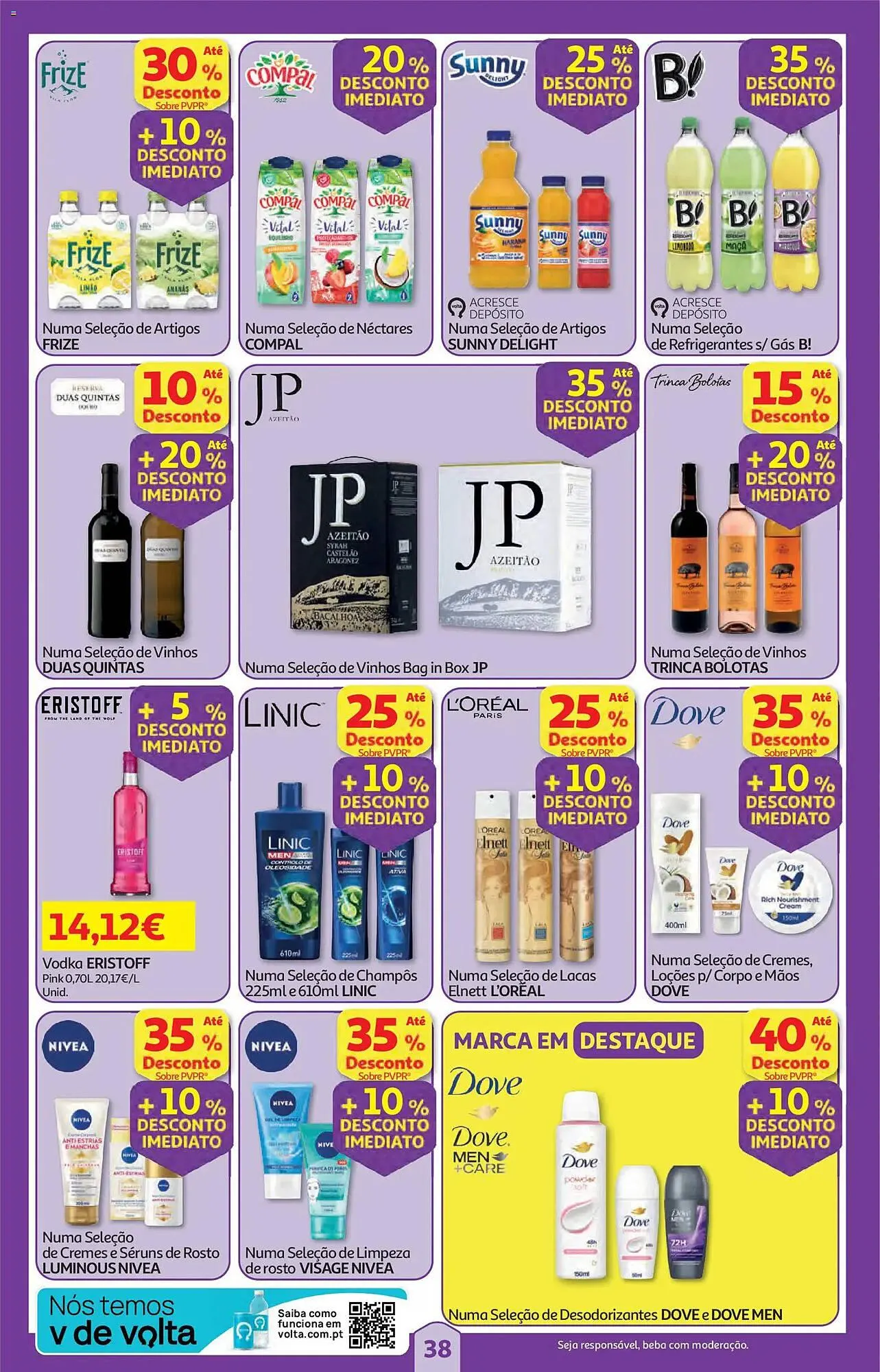 Folheto Folheto Auchan de 7 de maio até 14 de maio 2026 - Pagina 38