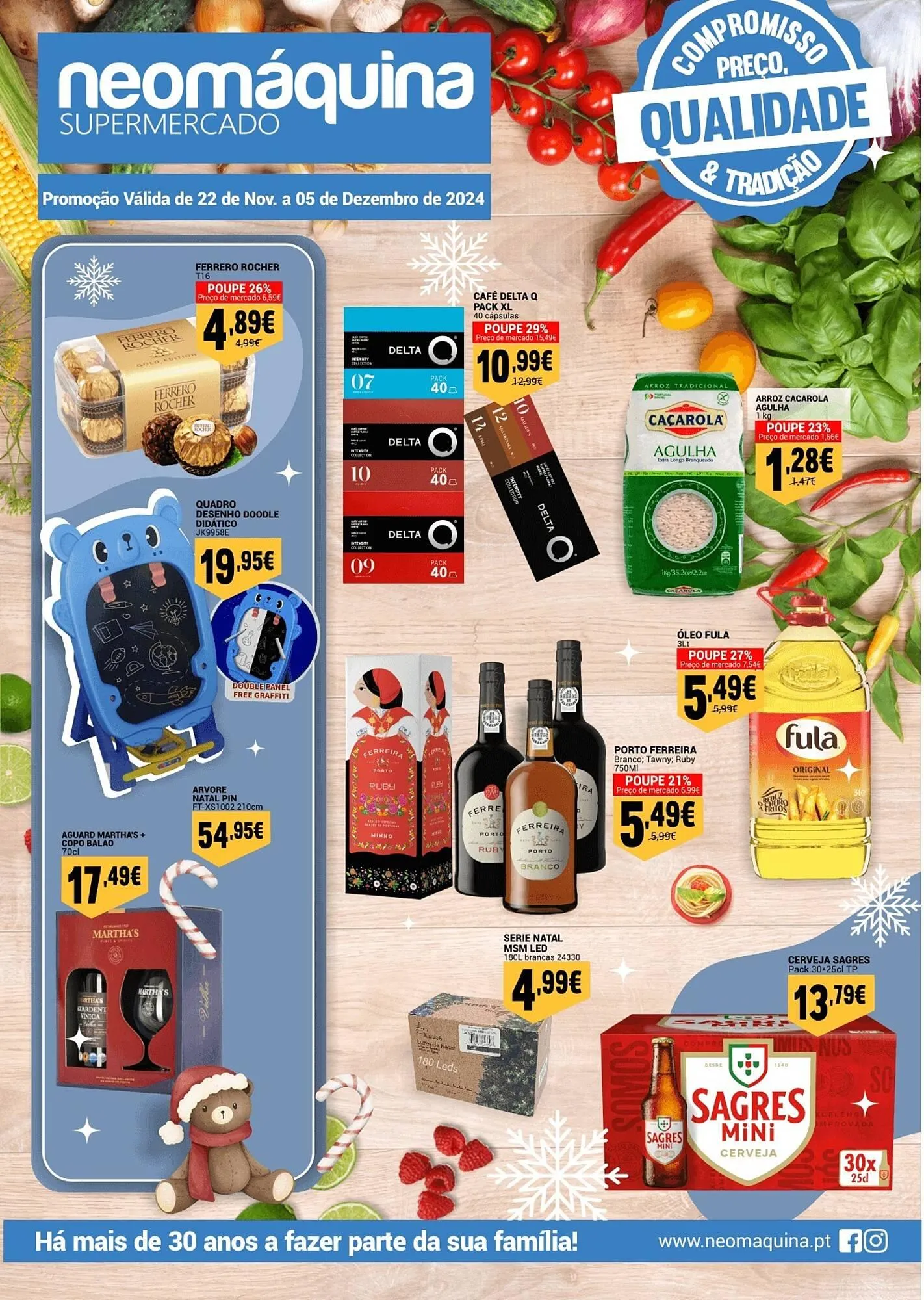 Folheto Folheto Neomáquina de 22 de novembro até 5 de dezembro 2024 - Pagina 1