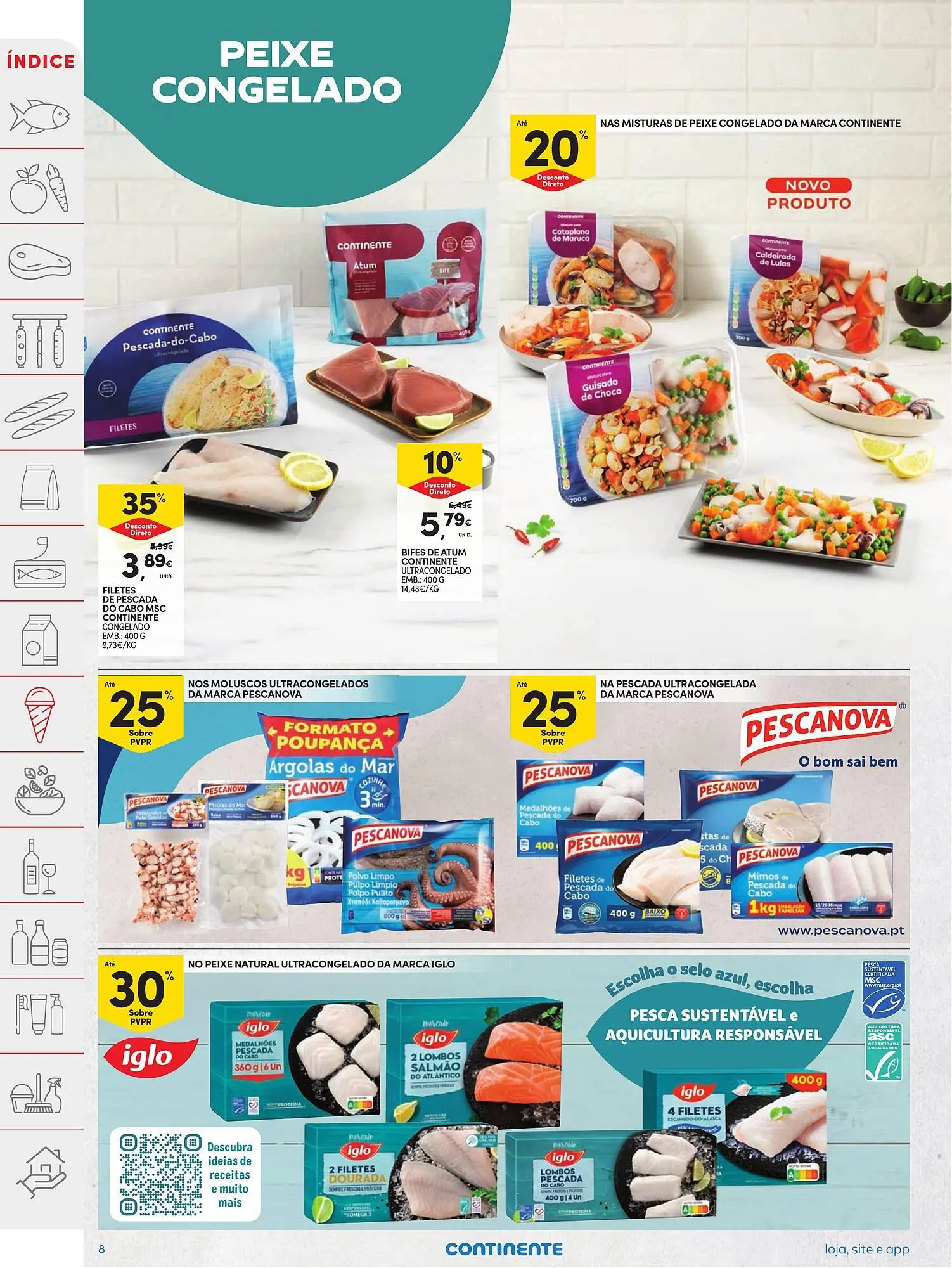 Folheto Folheto Continente de 17 de fevereiro até 23 de fevereiro 2026 - Pagina 8
