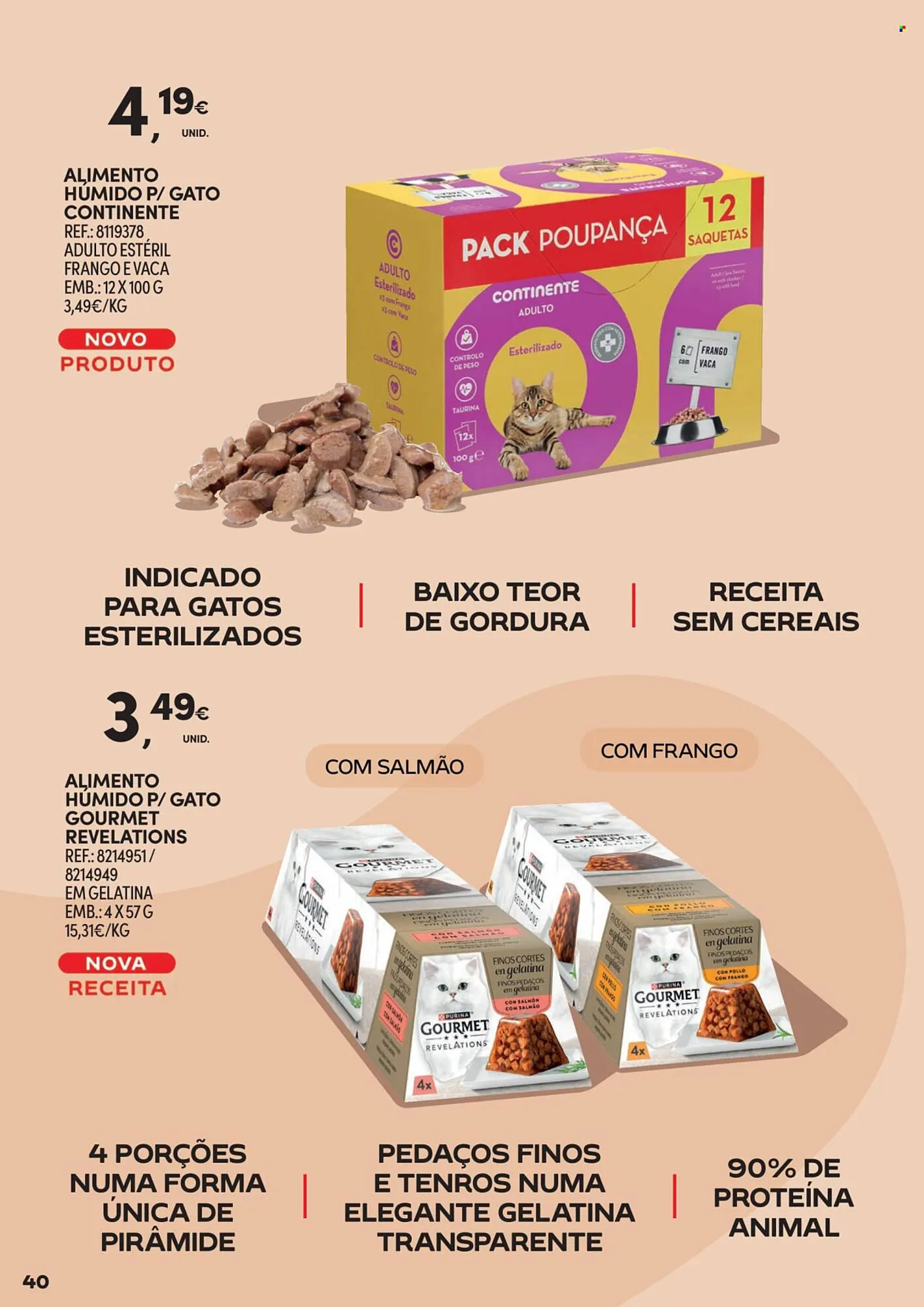 Folheto Folheto Continente de 17 de abril até 29 de junho 2025 - Pagina 40