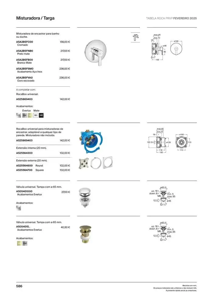 Folheto Soluções de Banho de 6 de janeiro até 31 de dezembro 2025 - Pagina 588