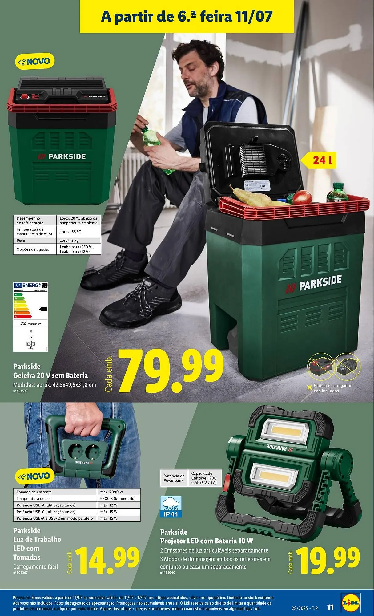 Folheto Folheto Lidl de 7 de julho até 13 de julho 2025 - Pagina 11