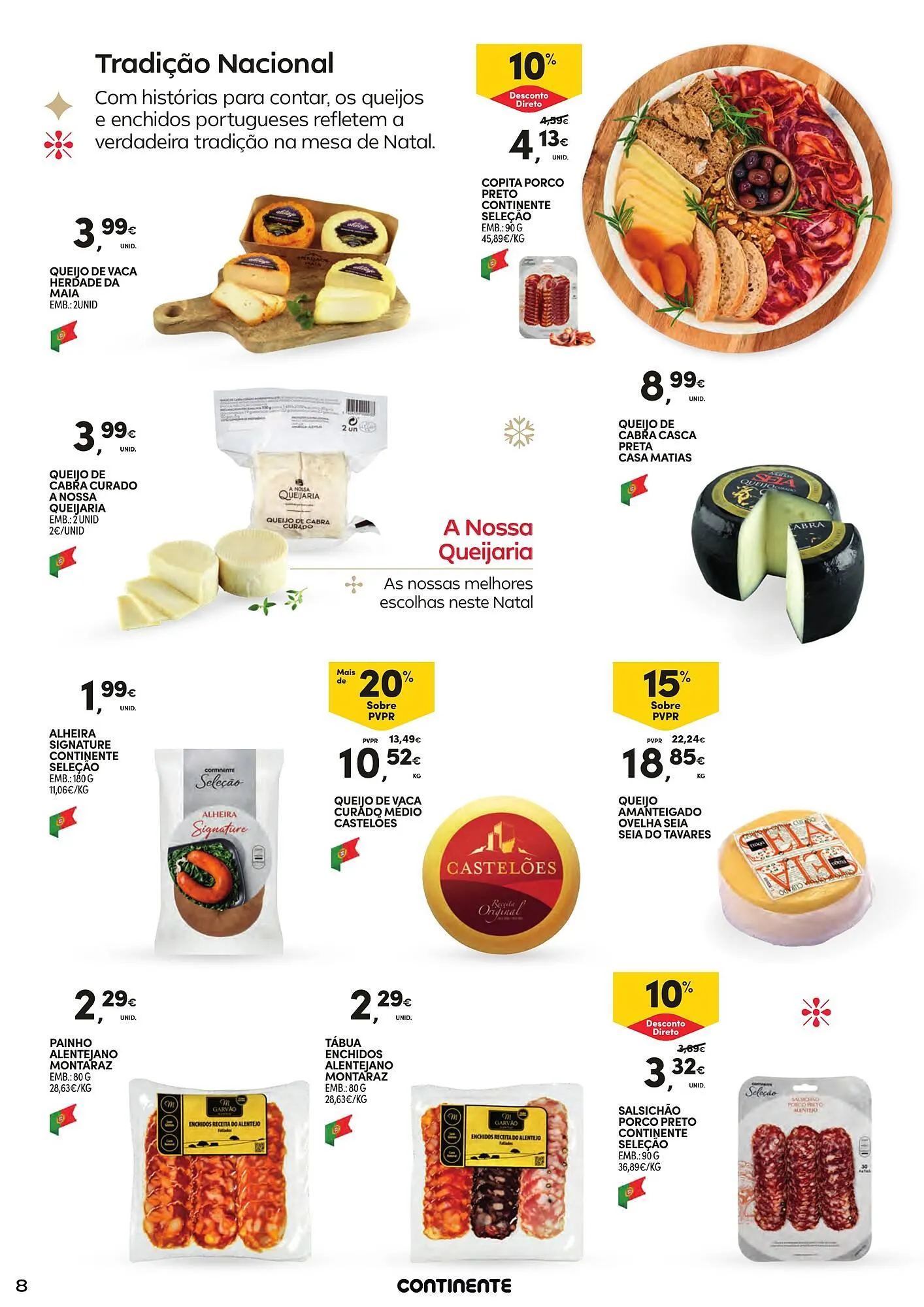 Folheto Folheto Continente de 18 de novembro até 24 de dezembro 2025 - Pagina 8