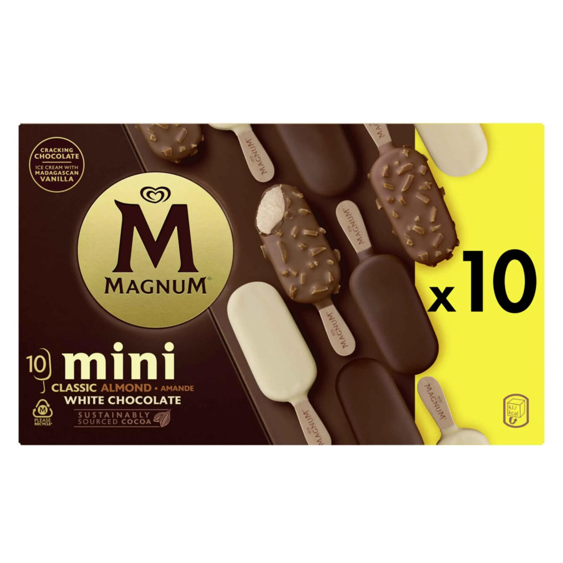 Gelado Mini Três Chocolates