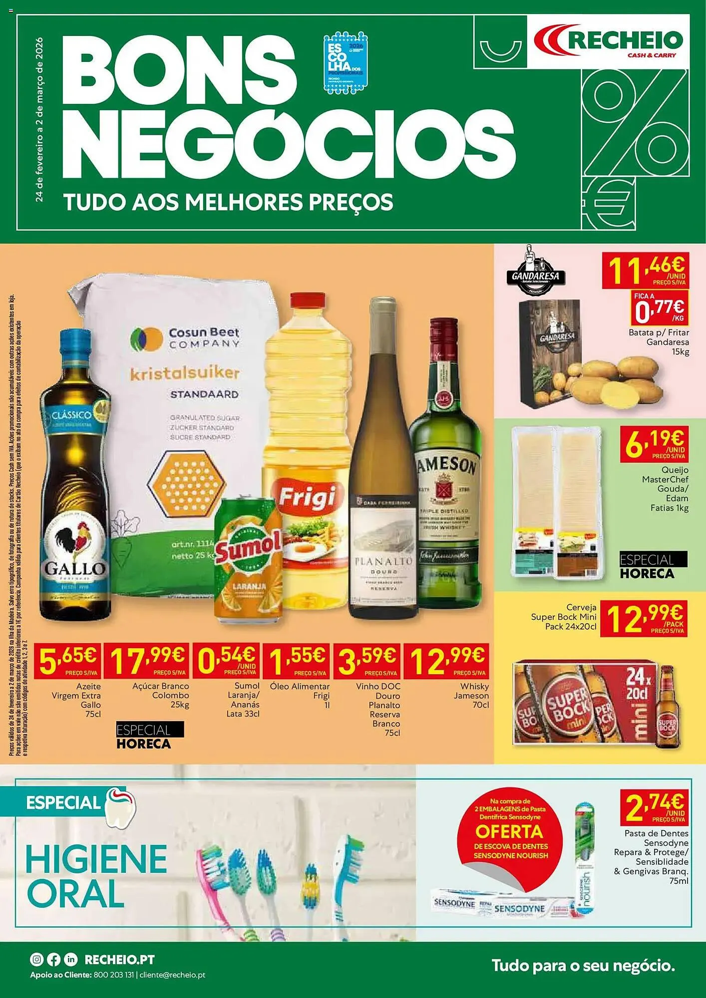 Folheto Folheto Recheio de 24 de fevereiro até 3 de março 2026 - Pagina 1