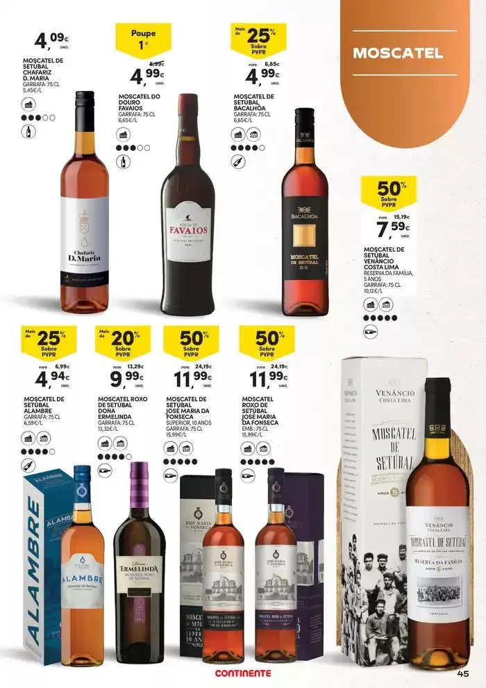 Folheto Queijos, Enchidos e Vinhos de 21 de janeiro até 9 de fevereiro 2025 - Pagina 45