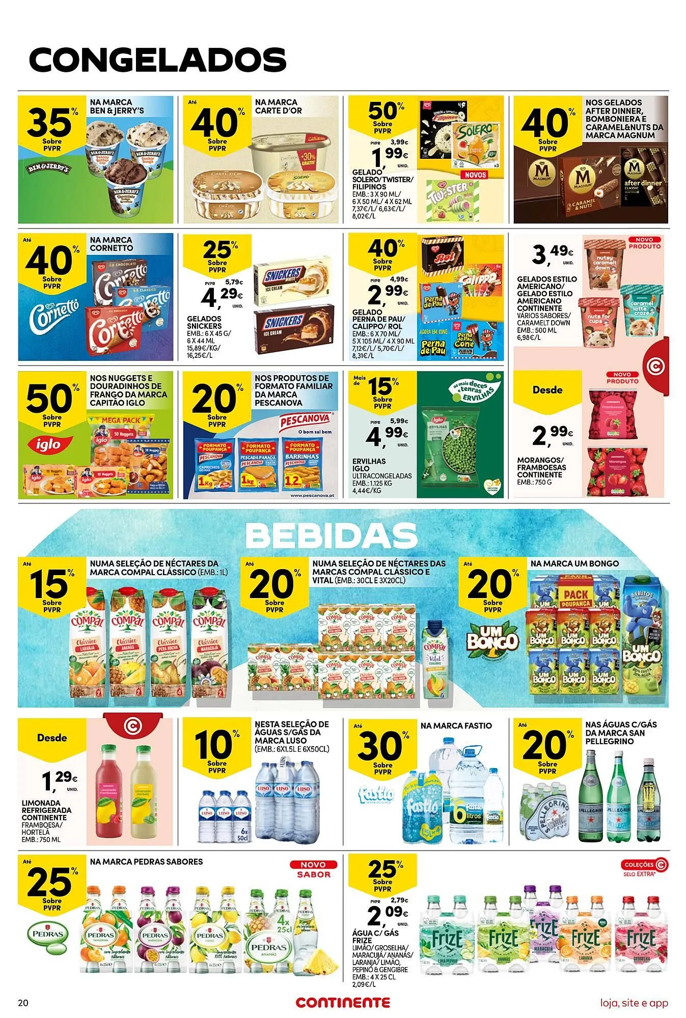 Folheto Folheto Continente Bom dia de 15 de julho até 21 de julho 2025 - Pagina 20
