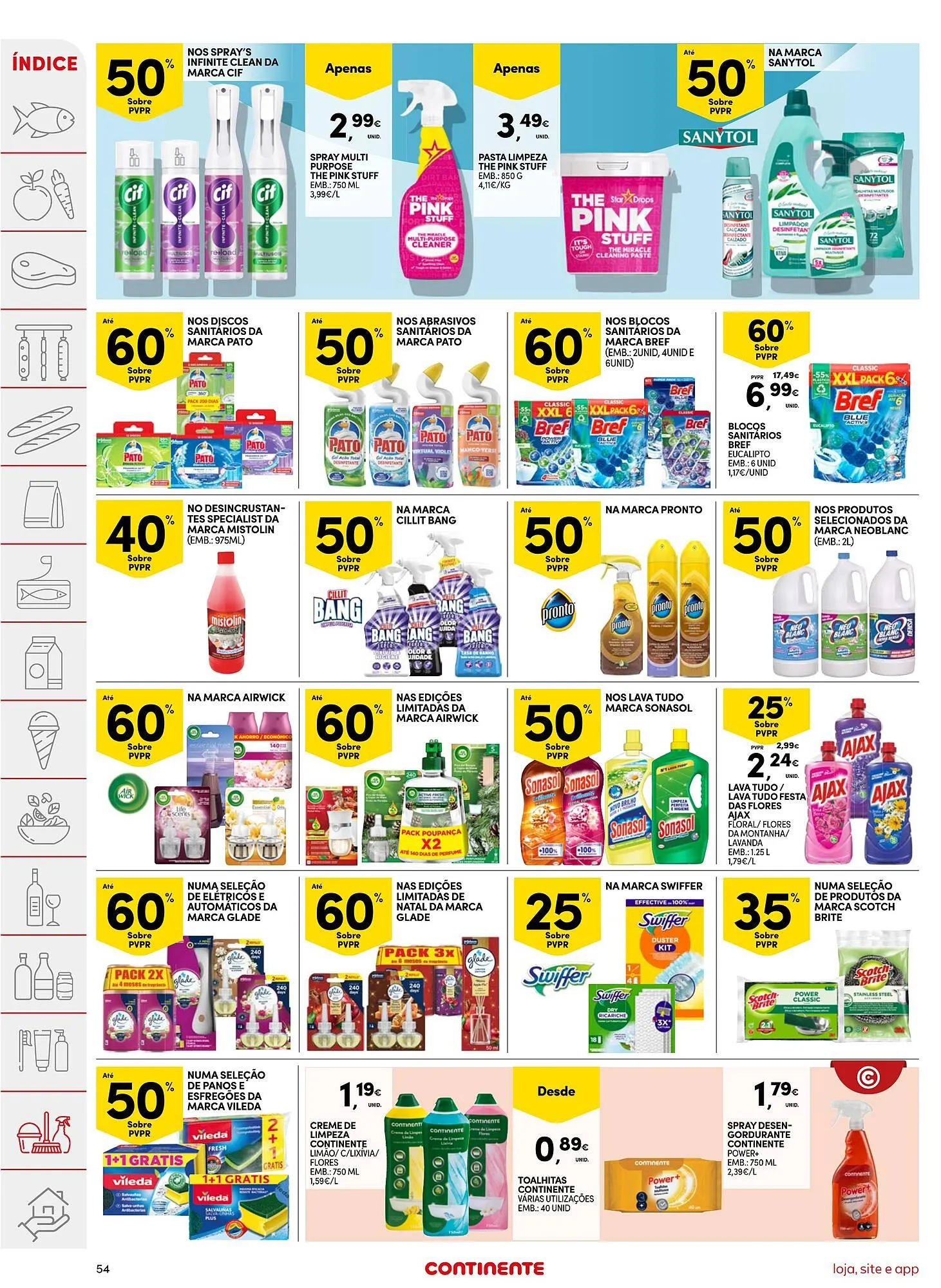 Folheto Folheto Continente de 16 de dezembro até 25 de dezembro 2025 - Pagina 54