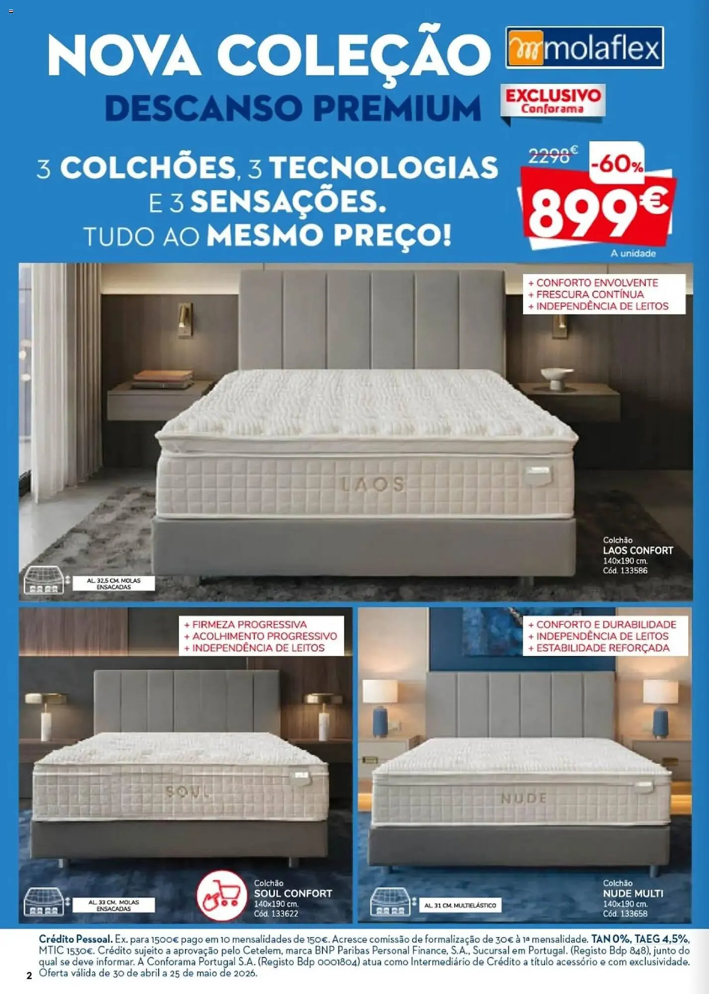Folheto Folheto Conforama de 30 de abril até 26 de maio 2026 - Pagina 2