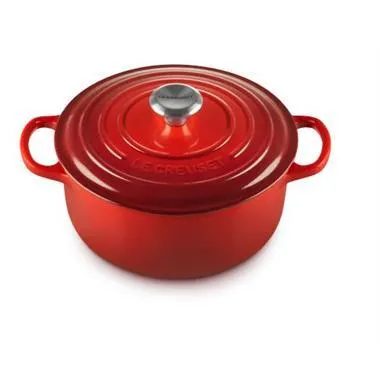 PANELA LE CREUSET FERRO FUNDIDO 24CM. CEREZA
