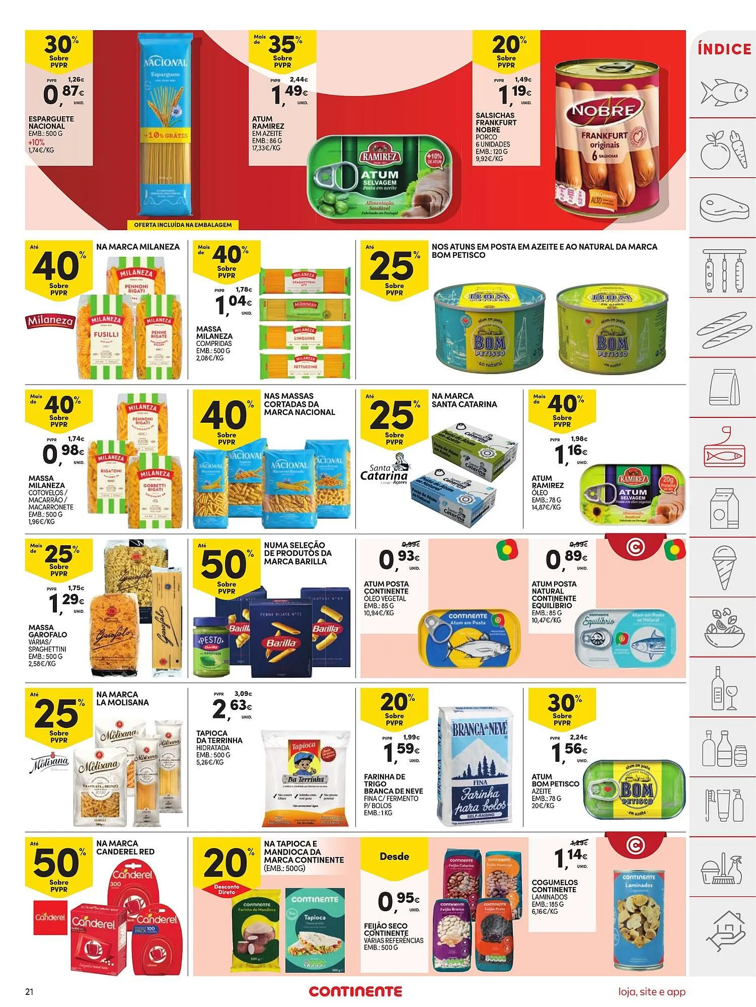 Folheto Folheto Continente de 10 de junho até 16 de junho 2025 - Pagina 21