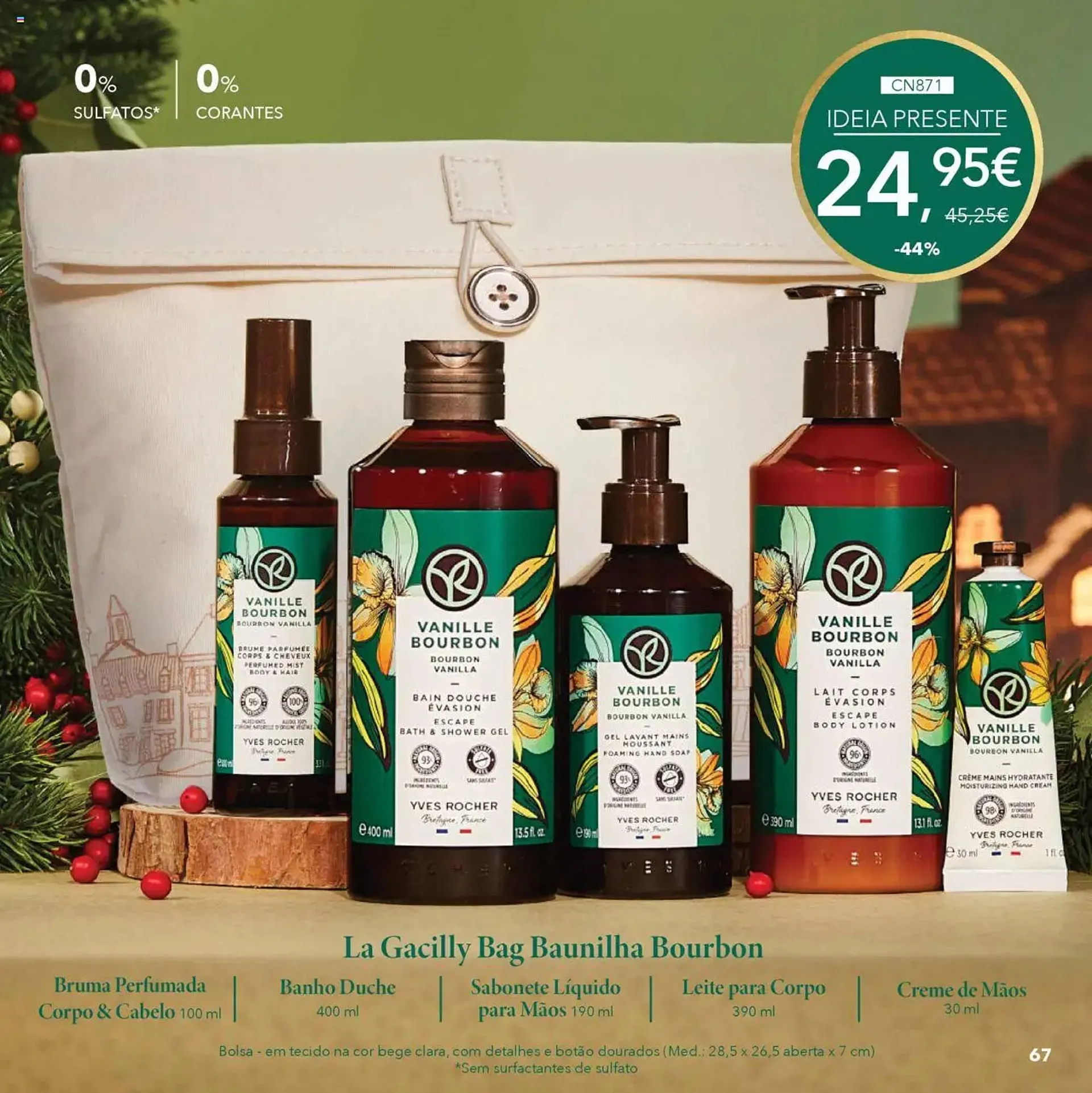 Folheto Catálogo Yves Rocher de 17 de outubro até 24 de dezembro 2025 - Pagina 67