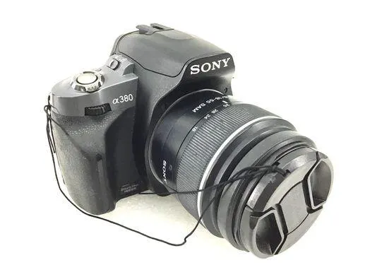 camara digital reflex sony alpha dslr a380+18-55mm 1:3.5-5.6 sam