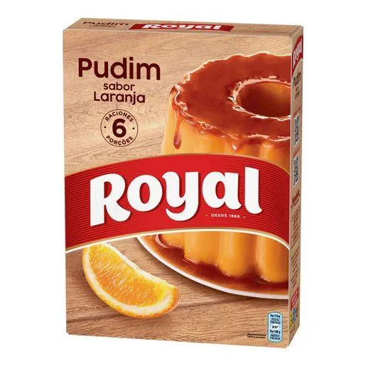 ROYAL Pudim Caseiro Laranja 200 g