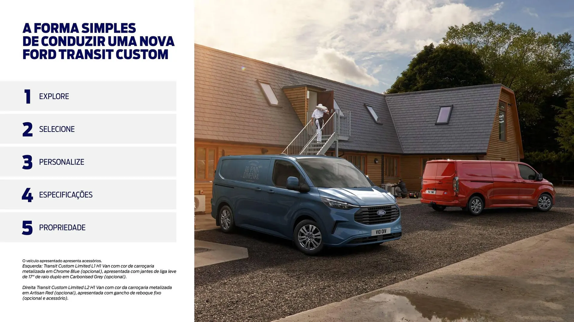 Folheto Folheto Ford TRANSIT CUSTOM de 22 de fevereiro até 22 de fevereiro 2025 - Pagina 3