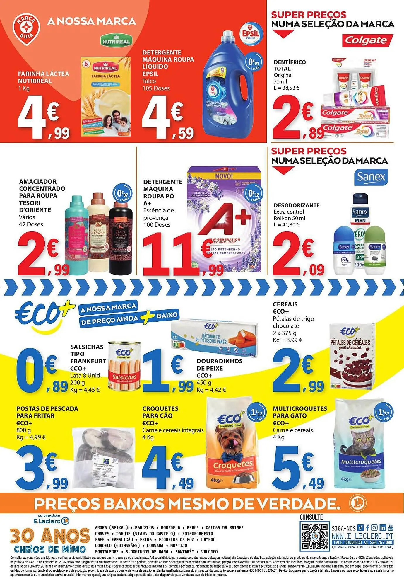 Folheto Folheto E.Leclerc de 13 de fevereiro até 15 de fevereiro 2026 - Pagina 4