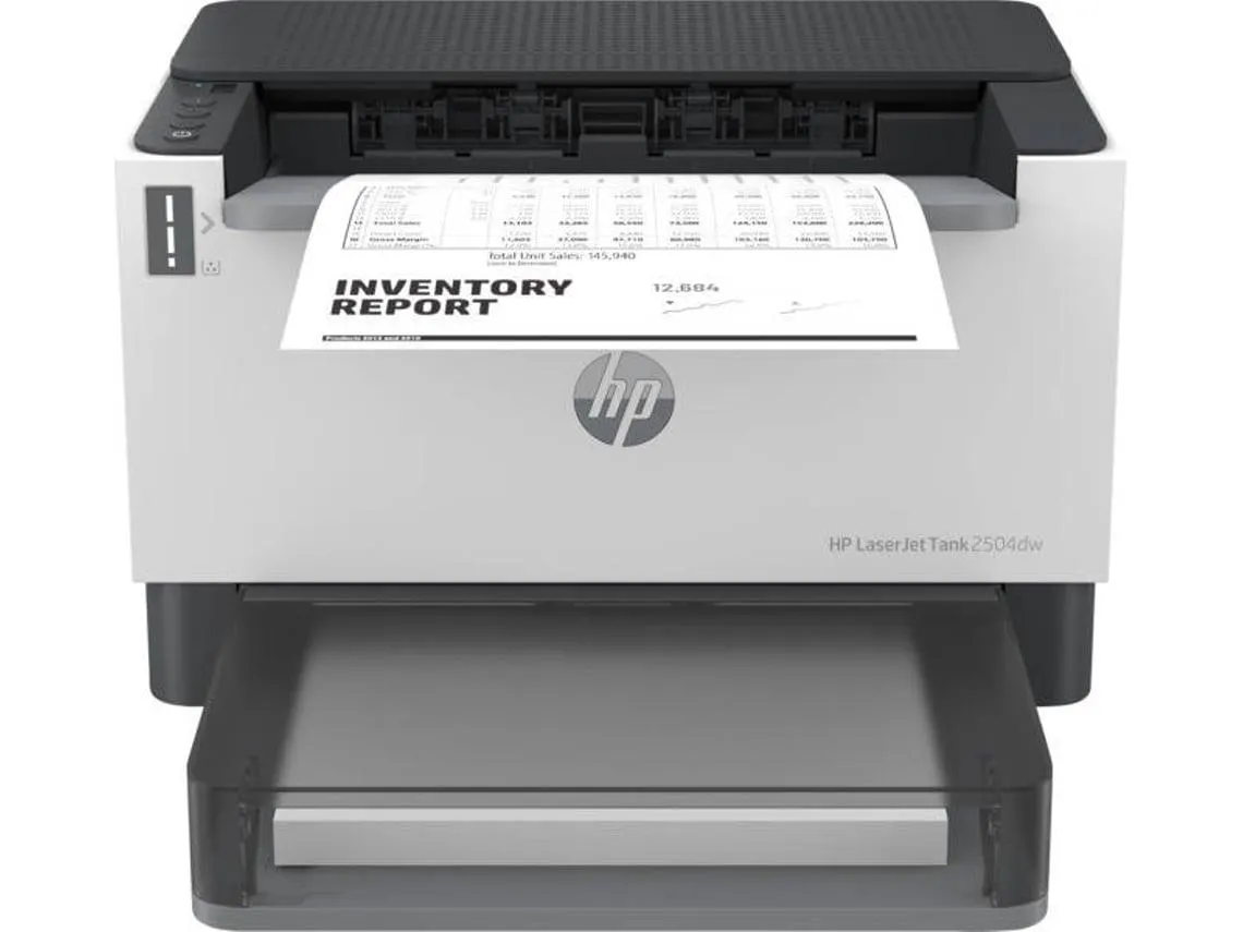 Impressora HP LaserJet Tank 2504dw (Laser Mono - Wi-Fi - Bluetooth)